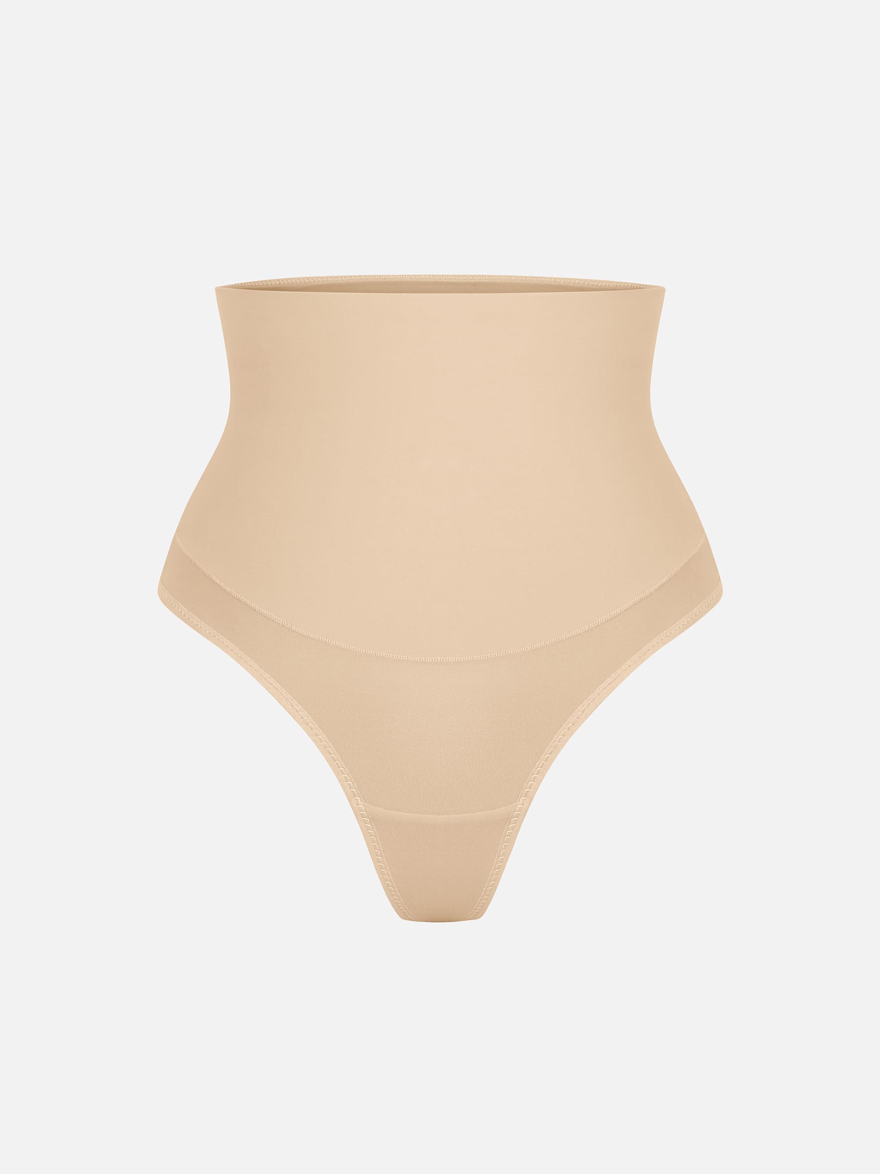 Shapevive Mid-Waisted Thong Tummy Control Shaper Panties