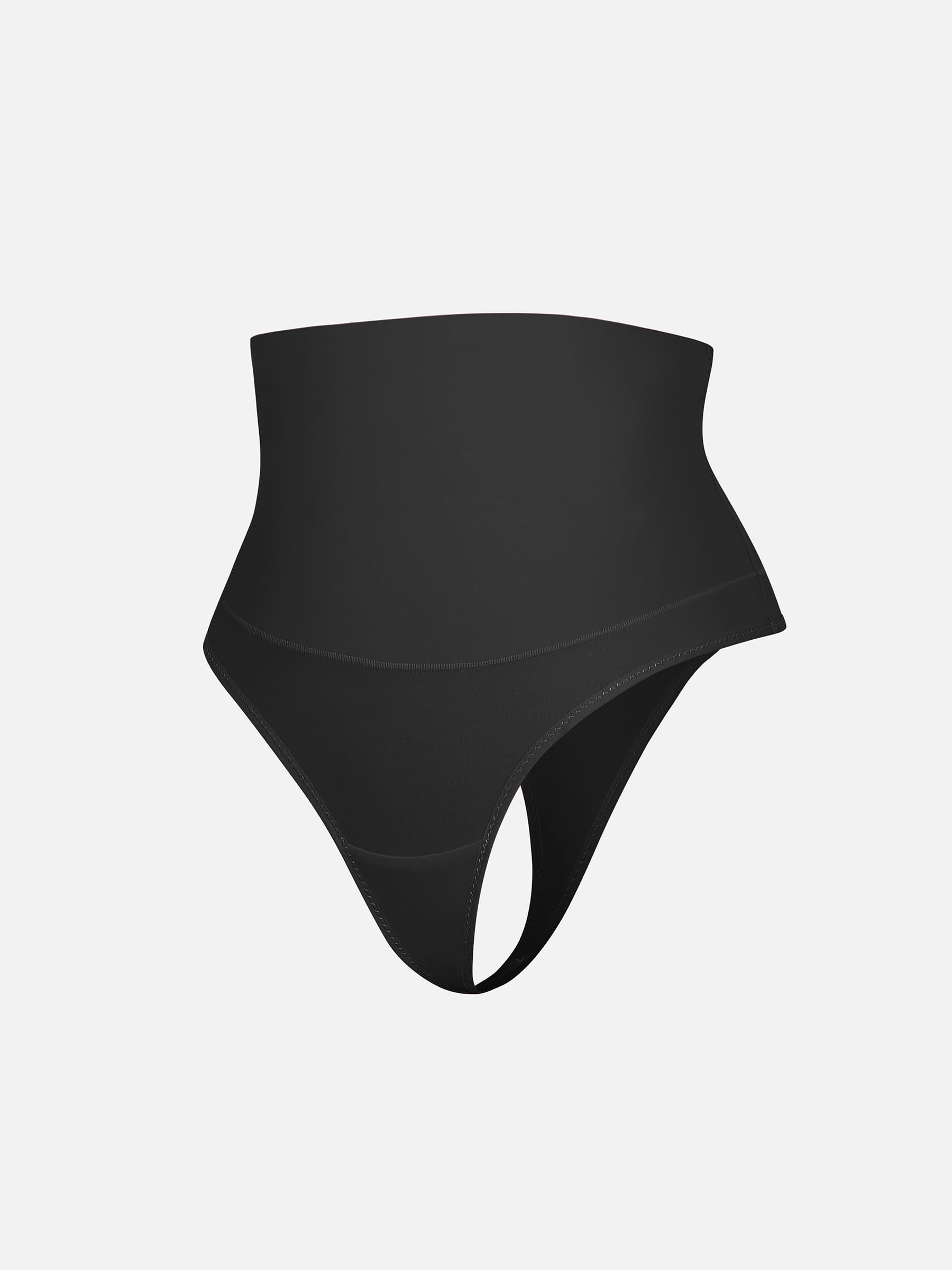 Shapevive Mid-Waisted Thong Tummy Control Shaper Panties