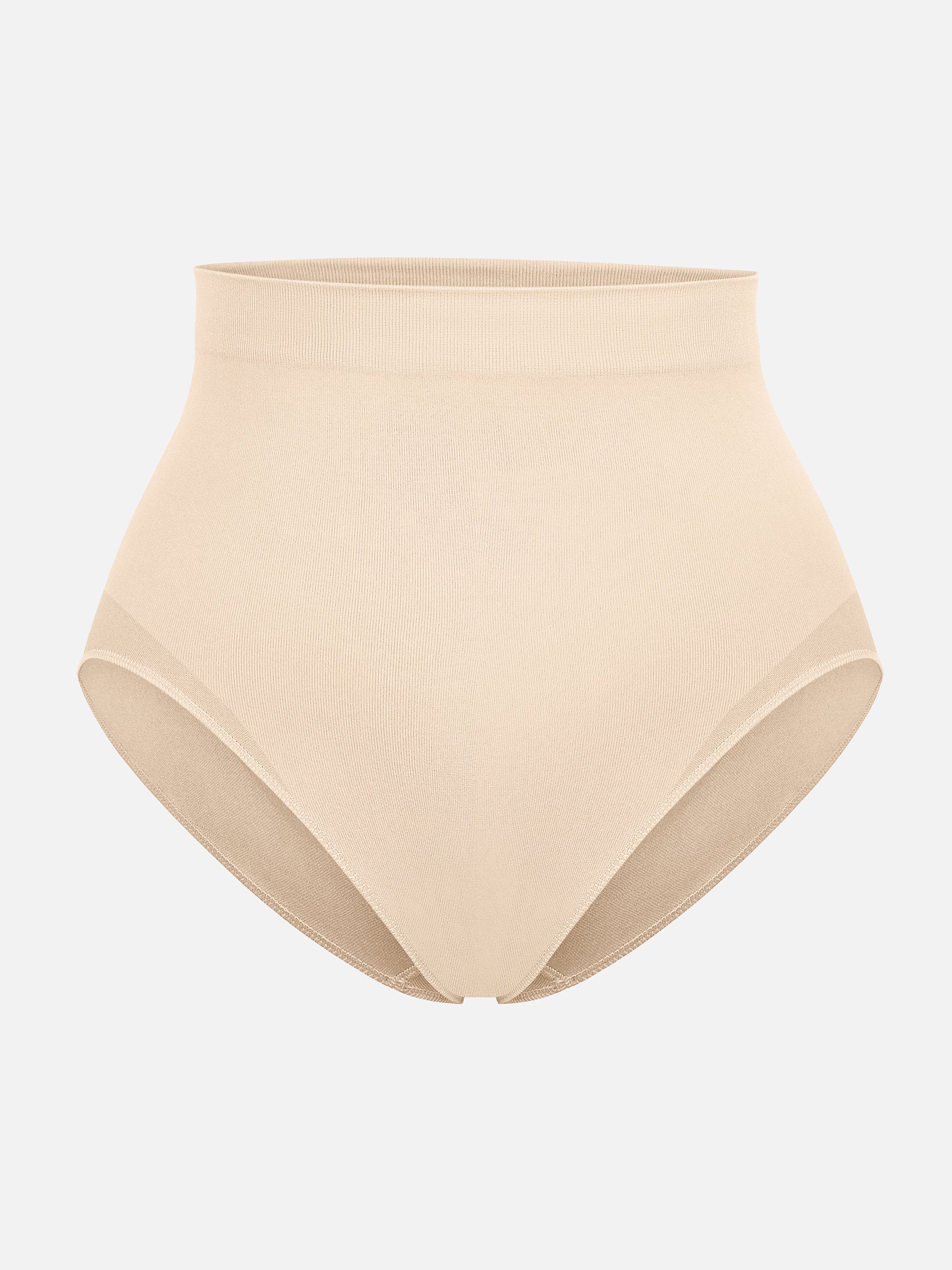 Shapevive Seamless High-Waist Tummy Control Antibacterial Peach Hip Brief