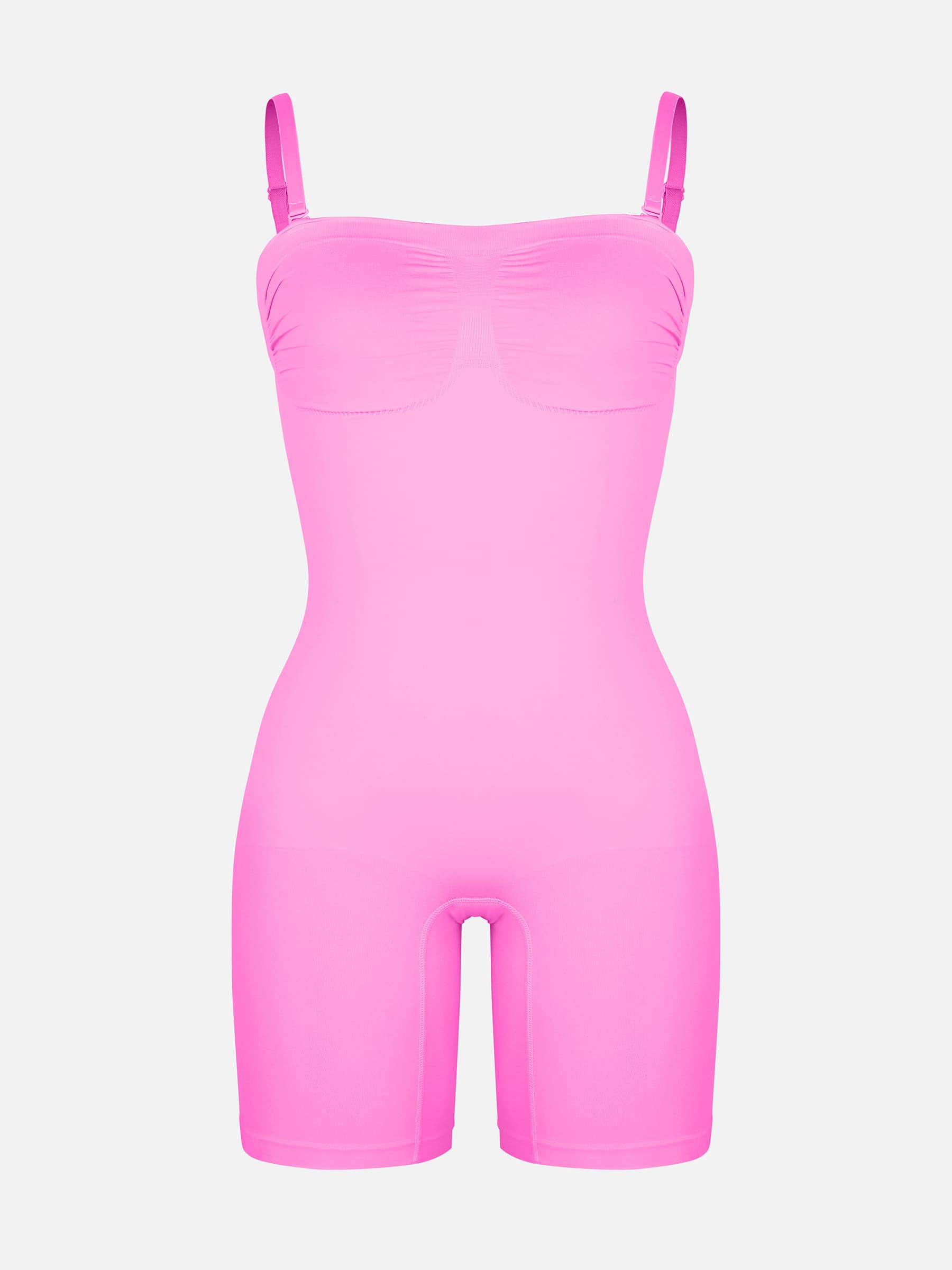 Shapevive Seamless Strapless Bodysuit with Removable Straps