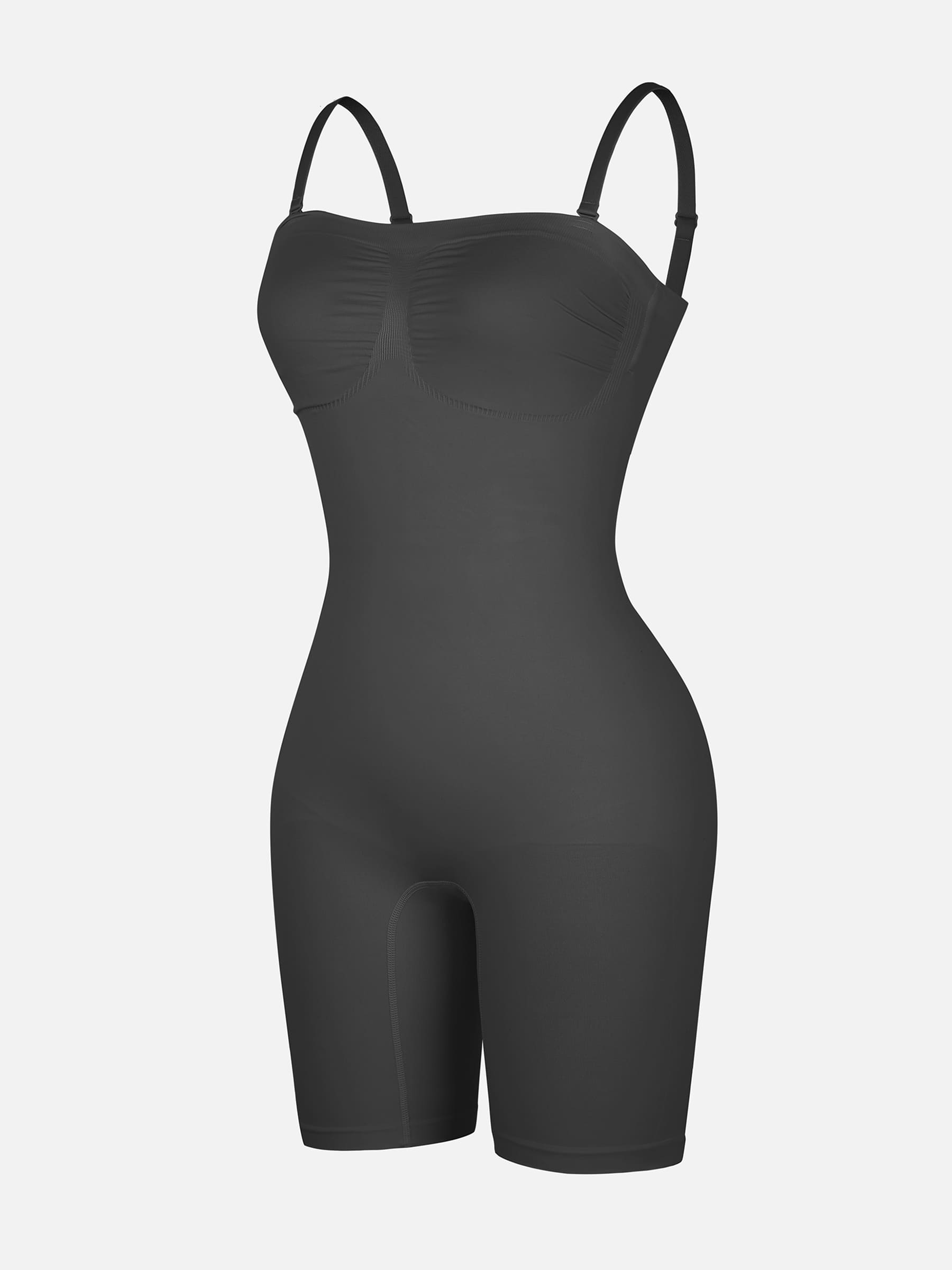 Shapevive Strapless Seamless Bodysuit with Removable Straps