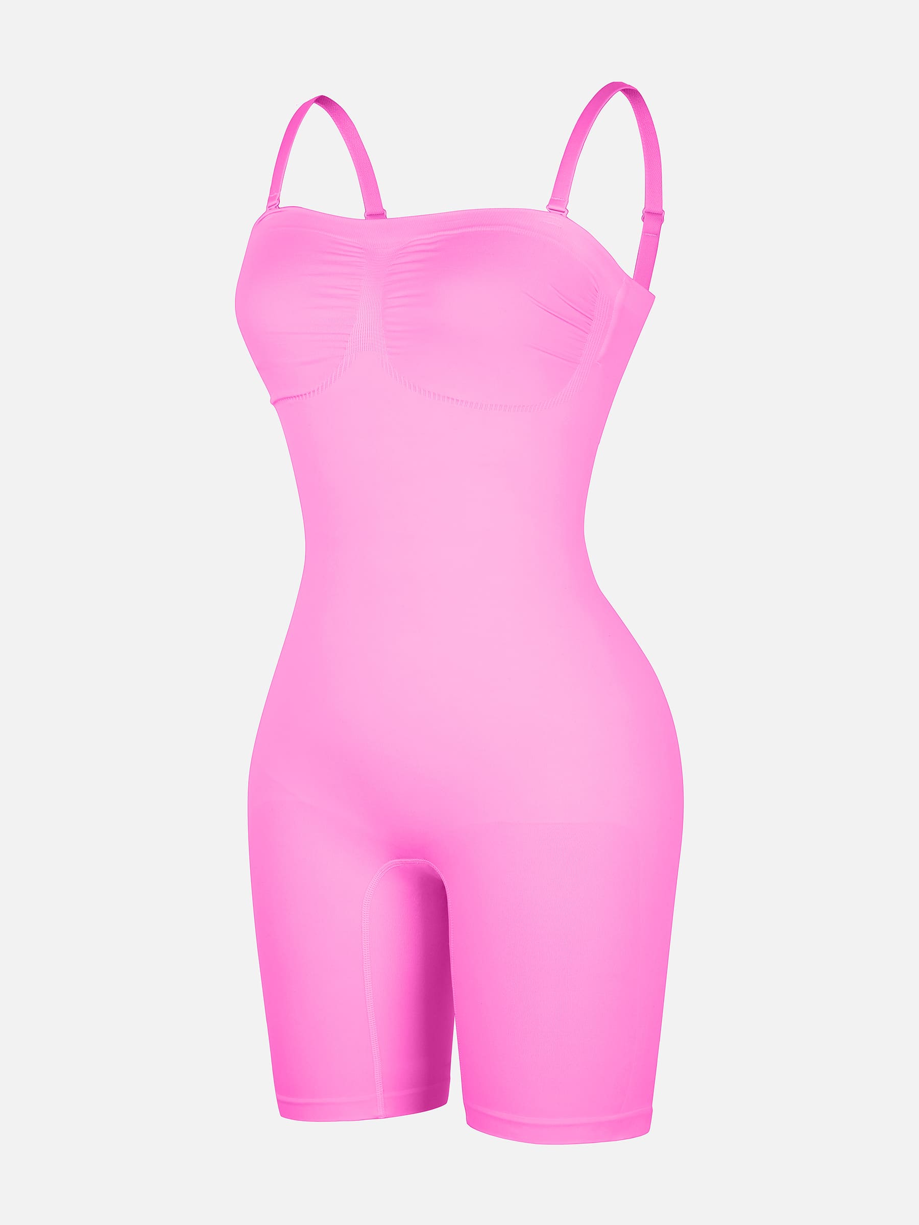 Shapevive Strapless Seamless Bodysuit with Removable Straps