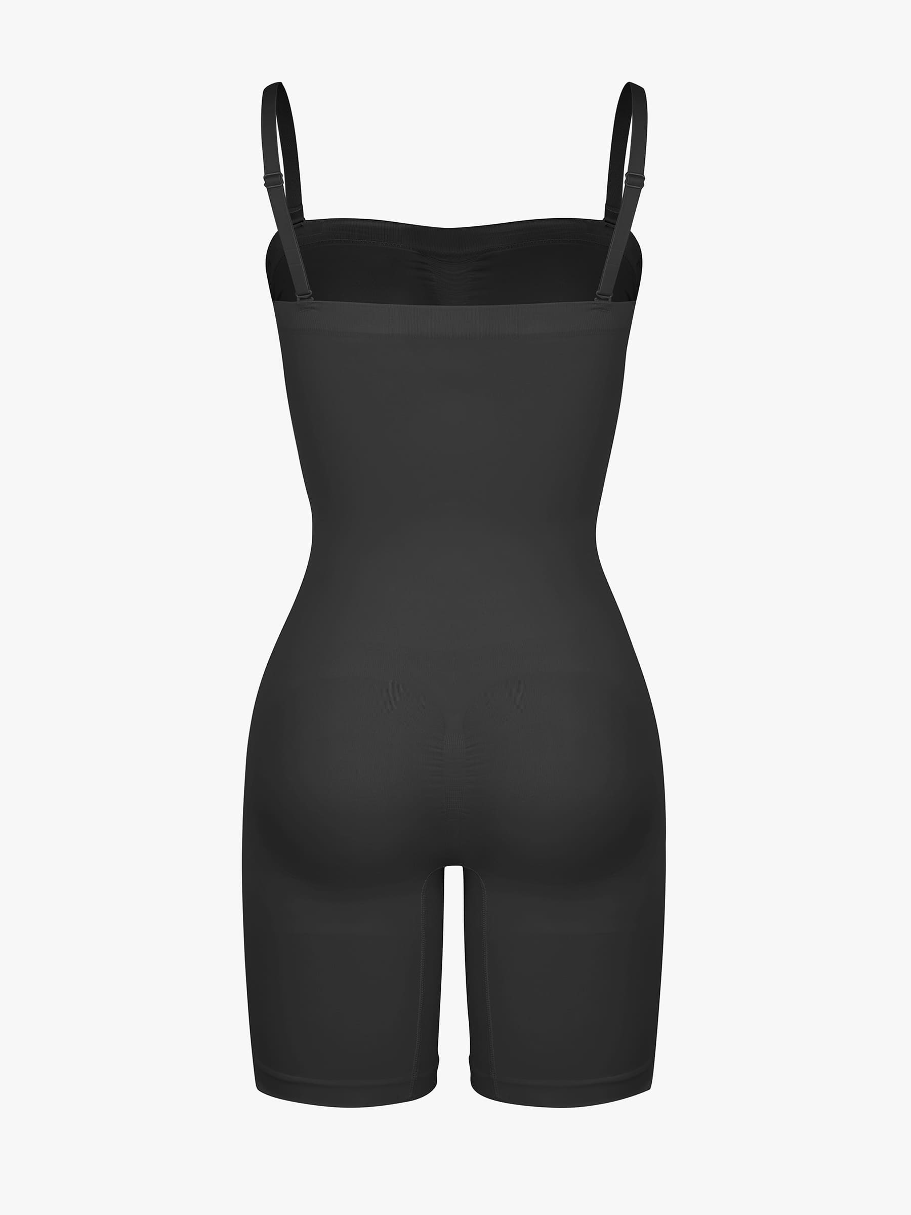 Shapevive Strapless Seamless Bodysuit with Removable Straps