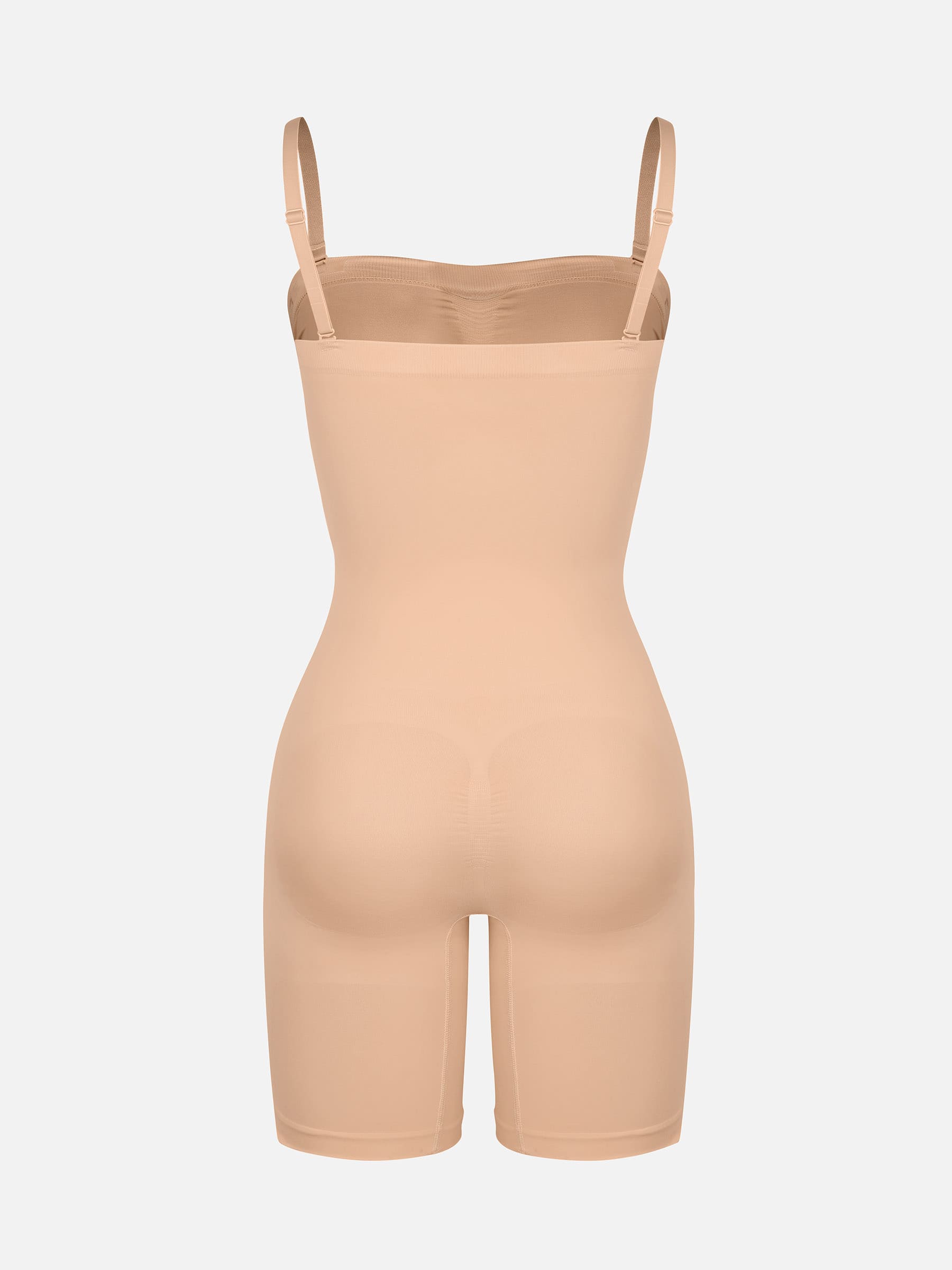 Shapevive Seamless Strapless Bodysuit with Removable Straps