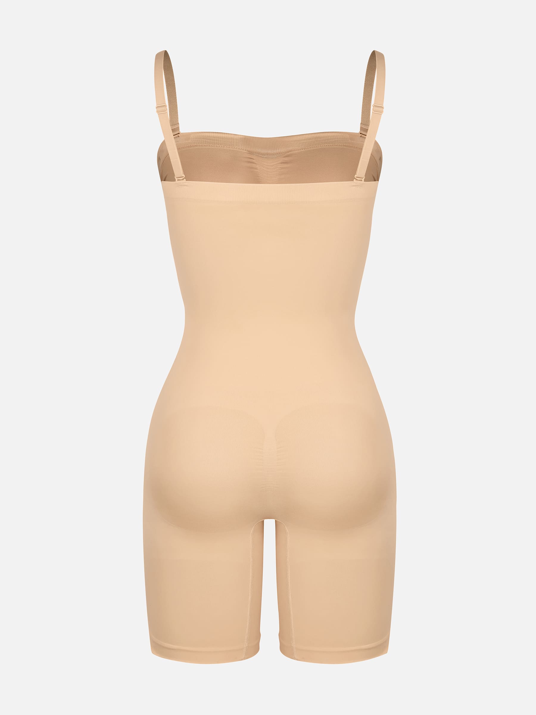 Shapevive Strapless Seamless Bodysuit with Removable Straps
