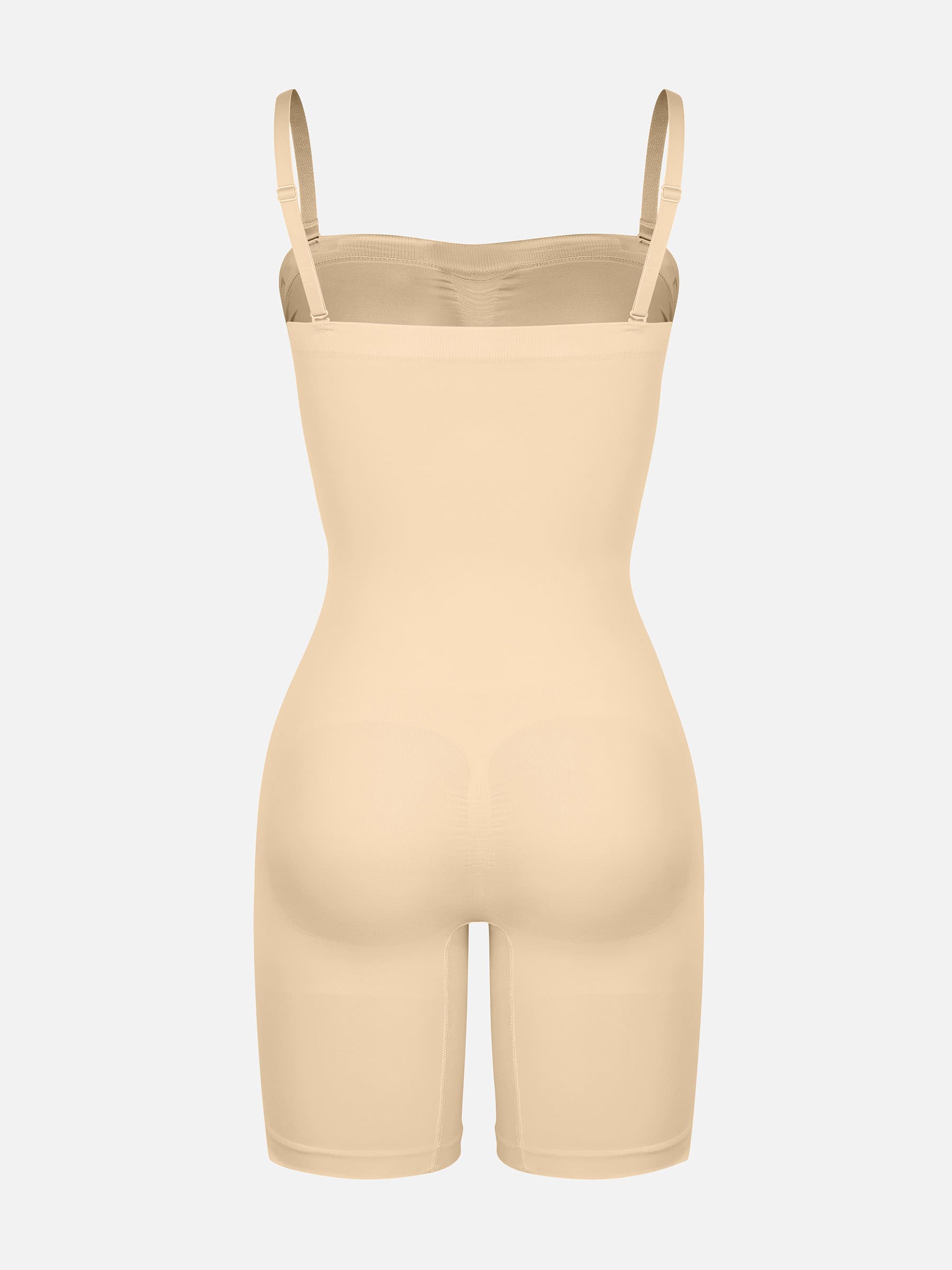 Shapevive Seamless Strapless Bodysuit with Removable Straps