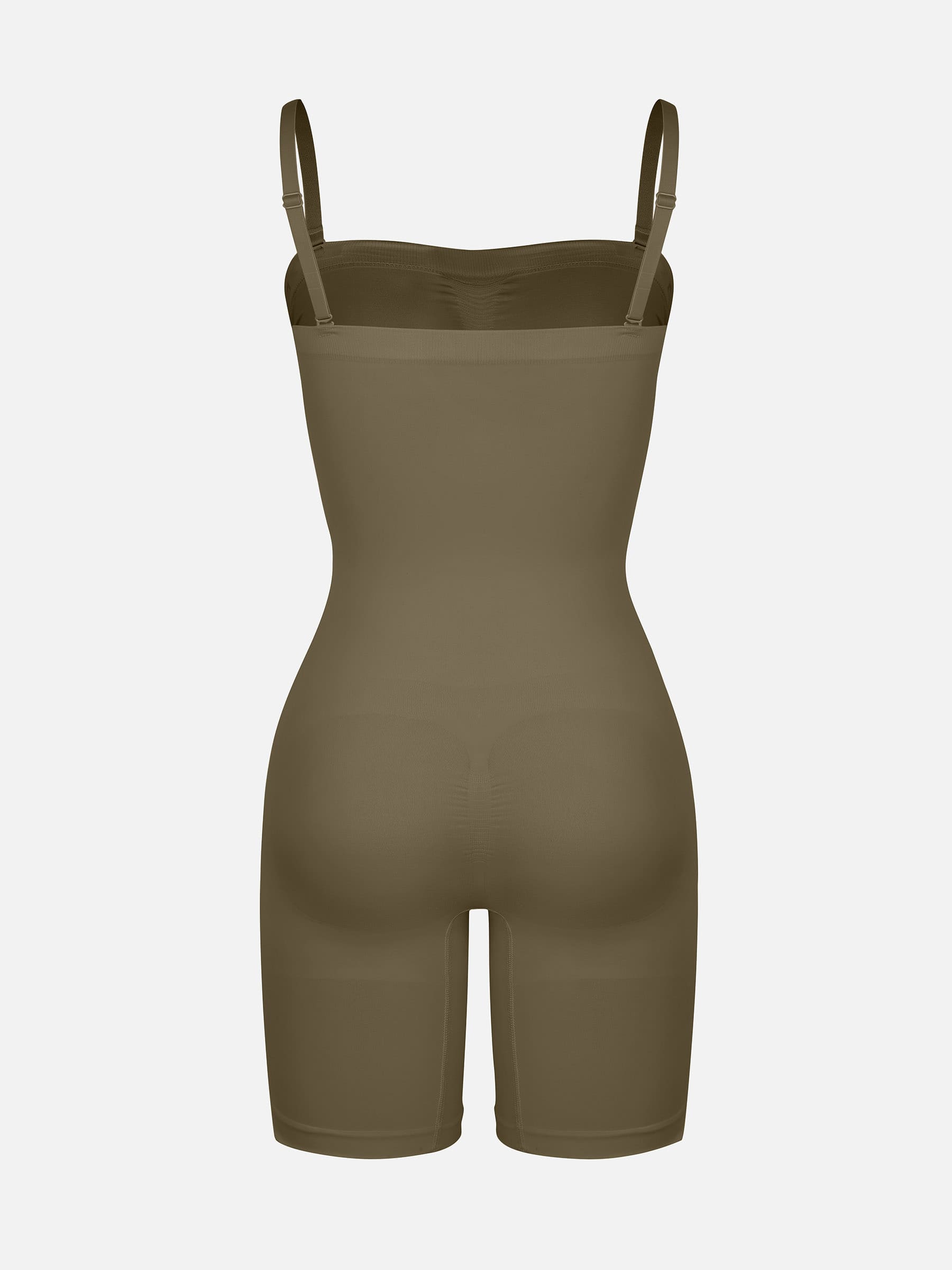 Shapevive Strapless Seamless Bodysuit with Removable Straps