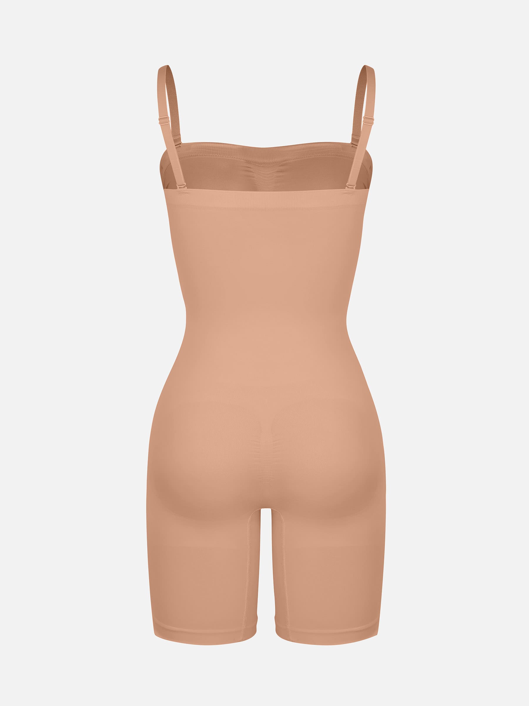 Shapevive Strapless Seamless Bodysuit with Removable Straps