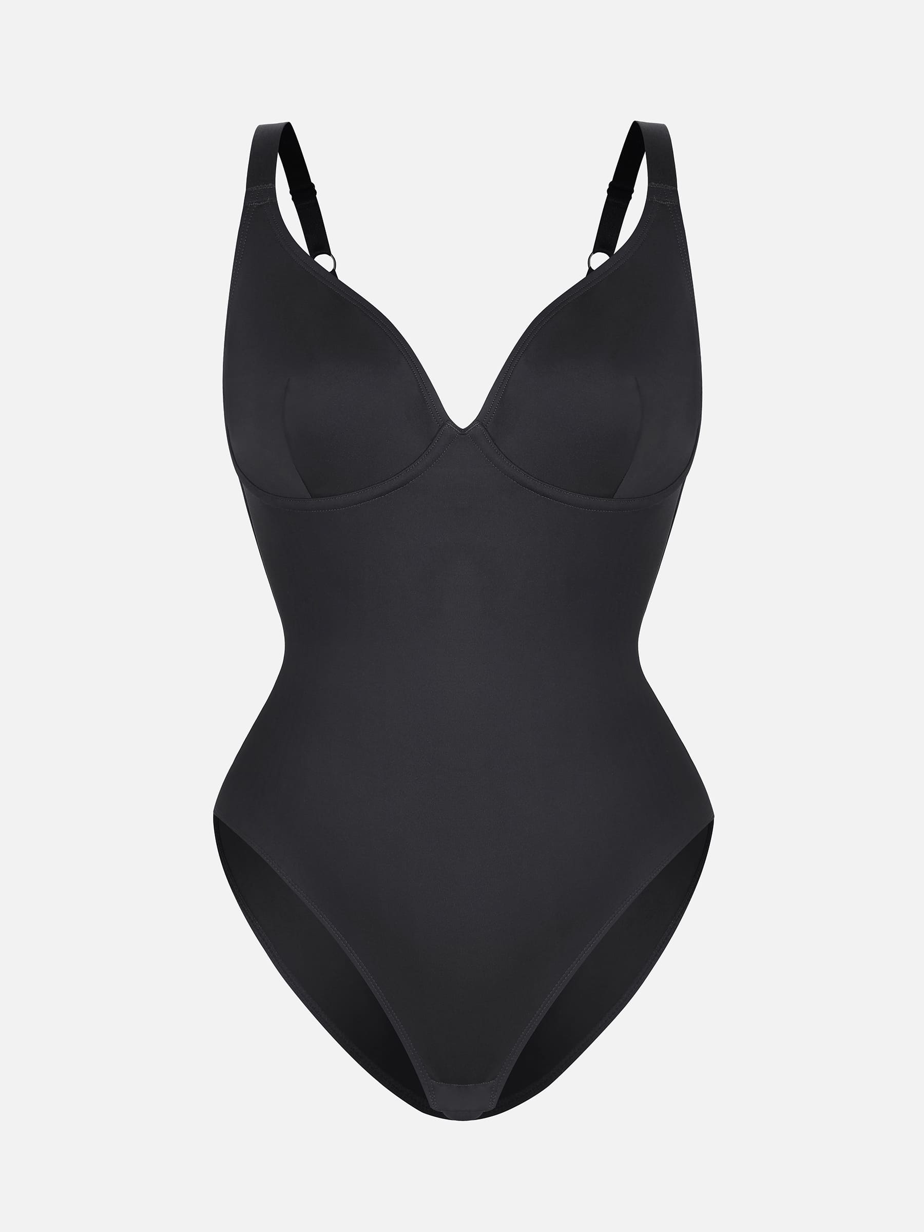 Shapevive V Neck Tummy Control Bodysuit
