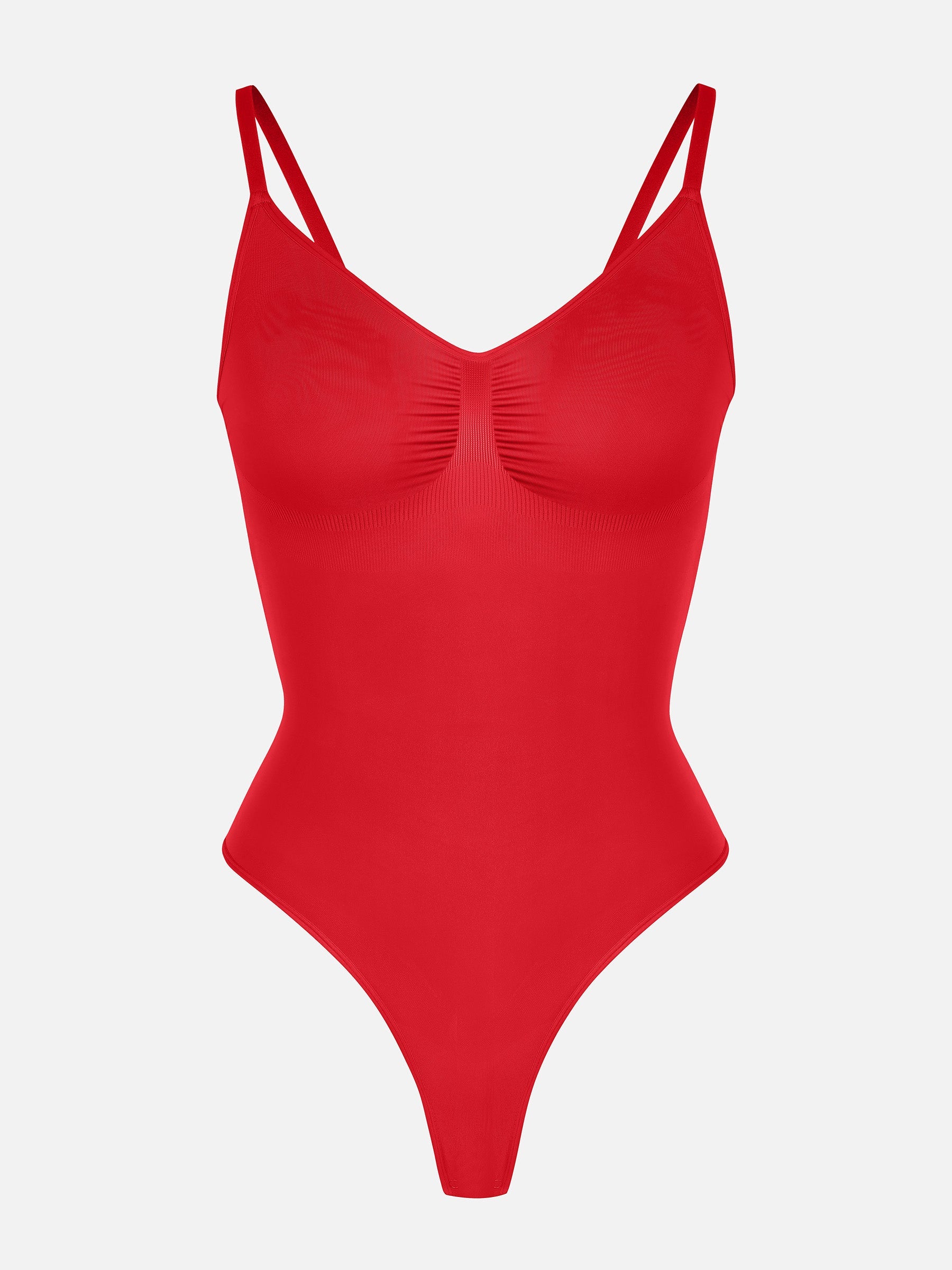 Shapevive Tummy Control Seamless Thong Bodysuit