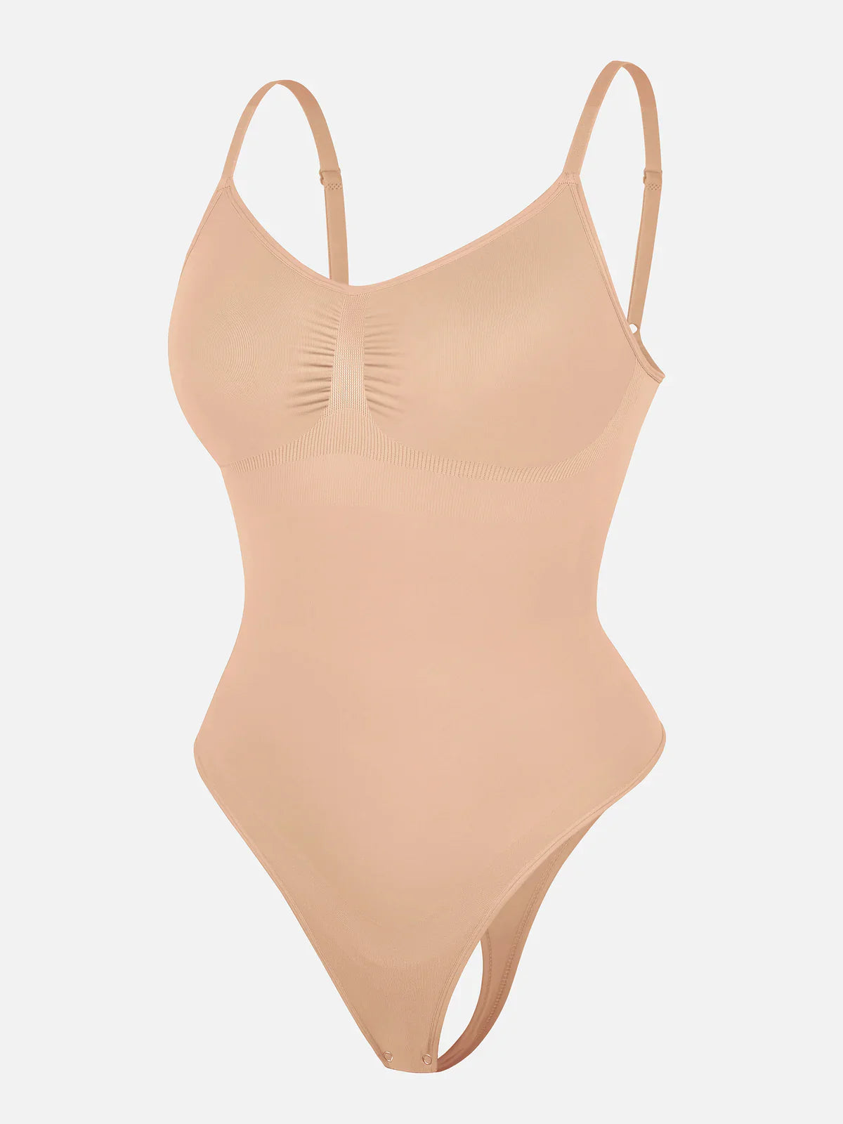 Shapevive Tummy Control Seamless Thong Bodysuit