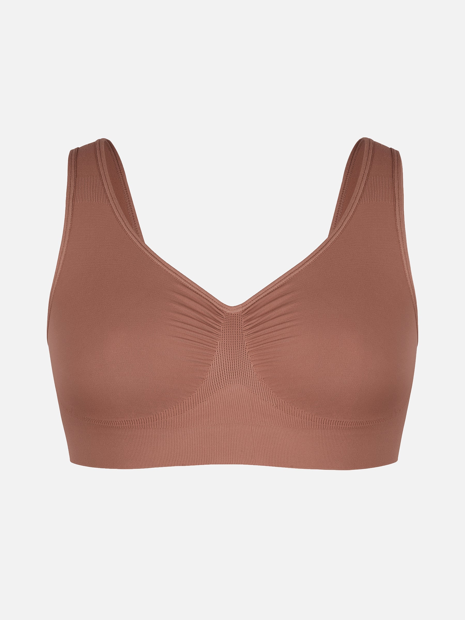 Shapevive Seamless Wide Straps Bra & Seamless Tummy Control Brief Set