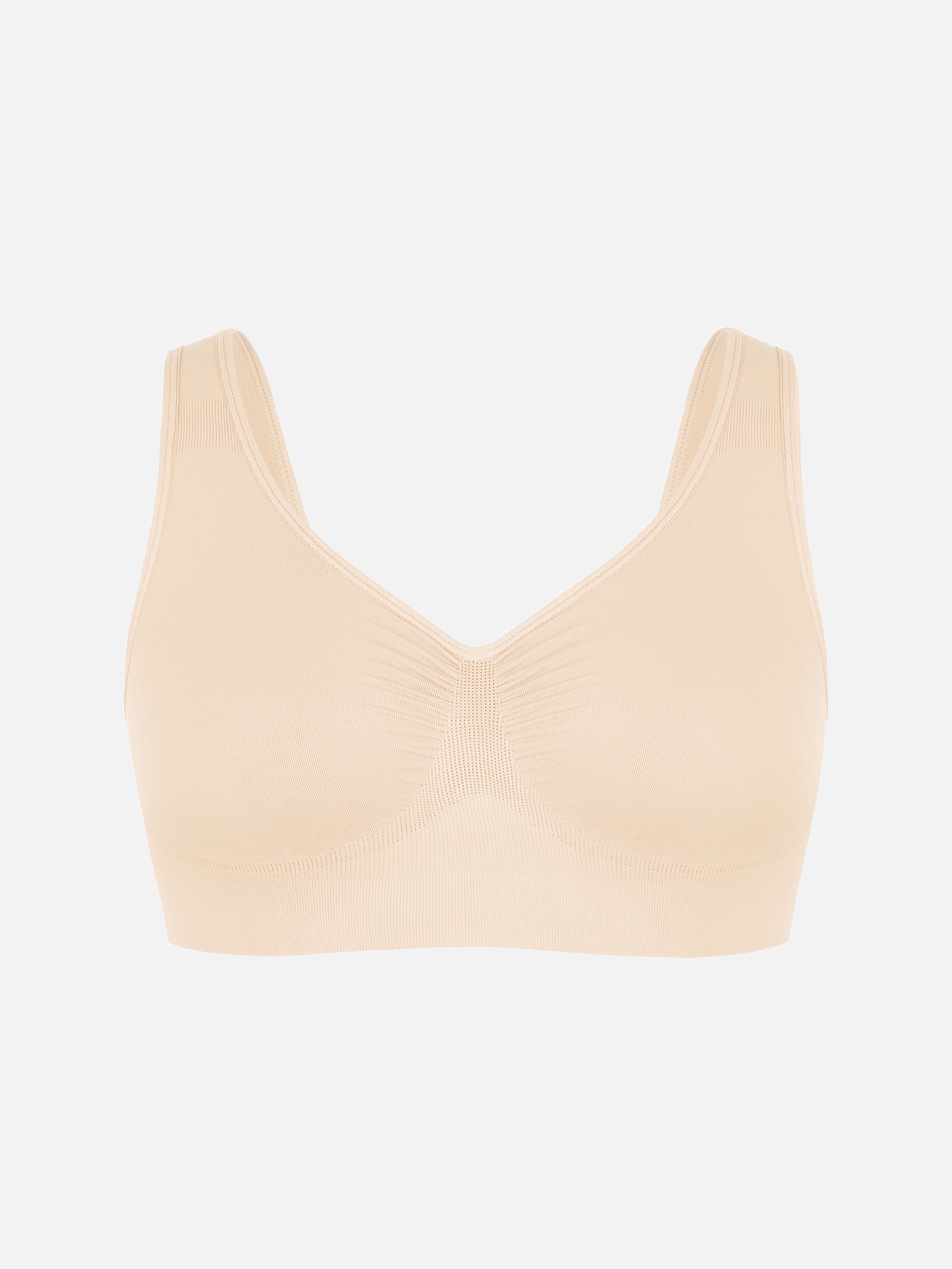 Shapevive Seamless Wide Straps Bra & Seamless Tummy Control Brief Set