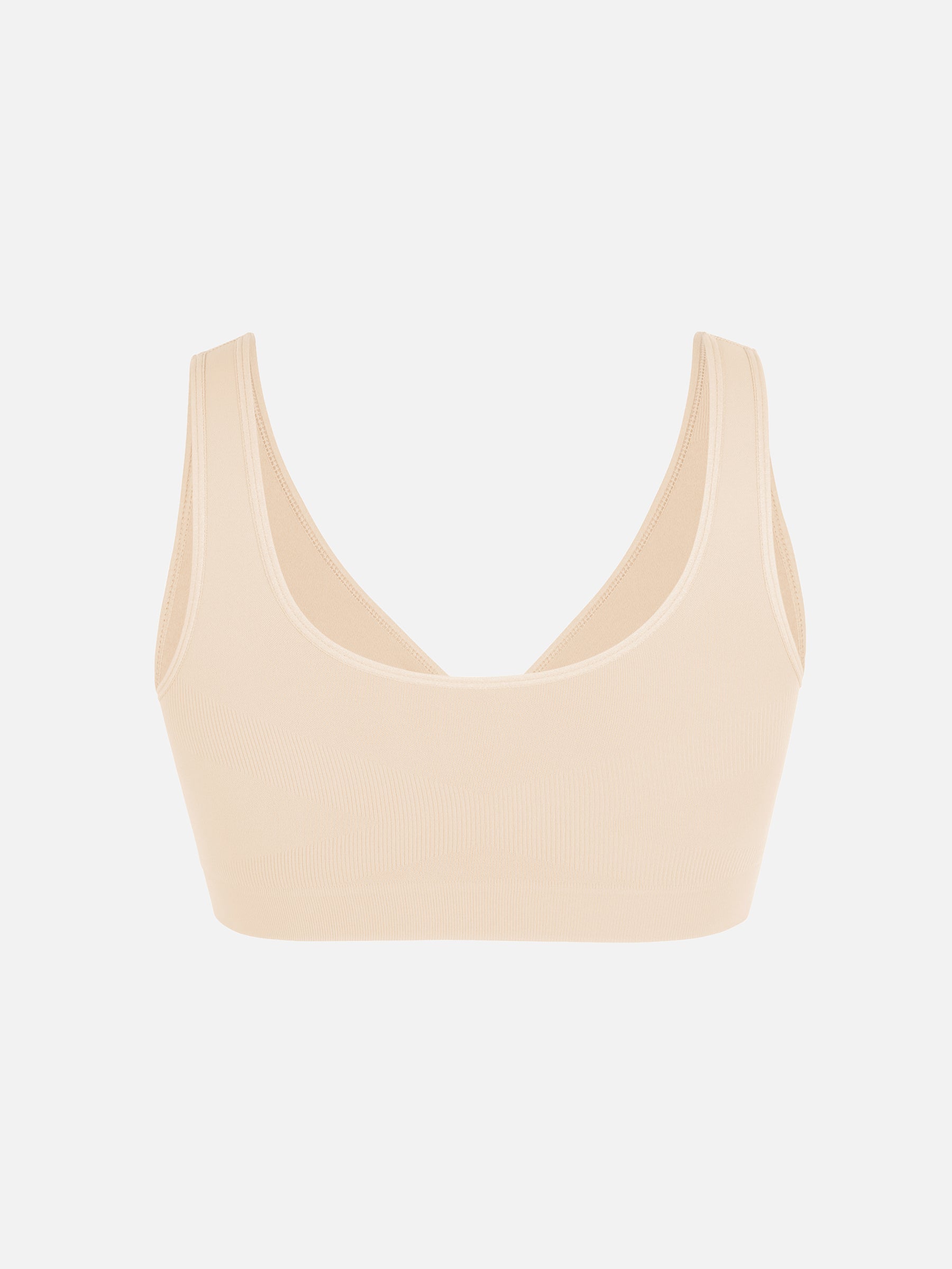 Shapevive Seamless Wide Straps Bra & Seamless Tummy Control Brief Set