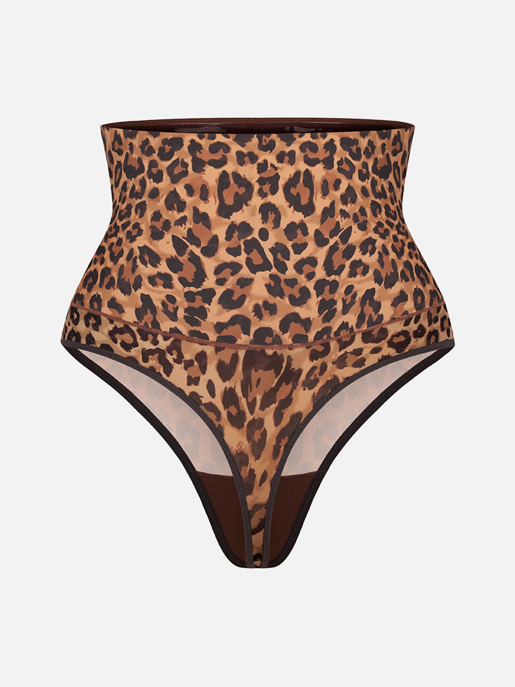 Shapevive Mid-Waisted Thong Tummy Control Shaper Panties