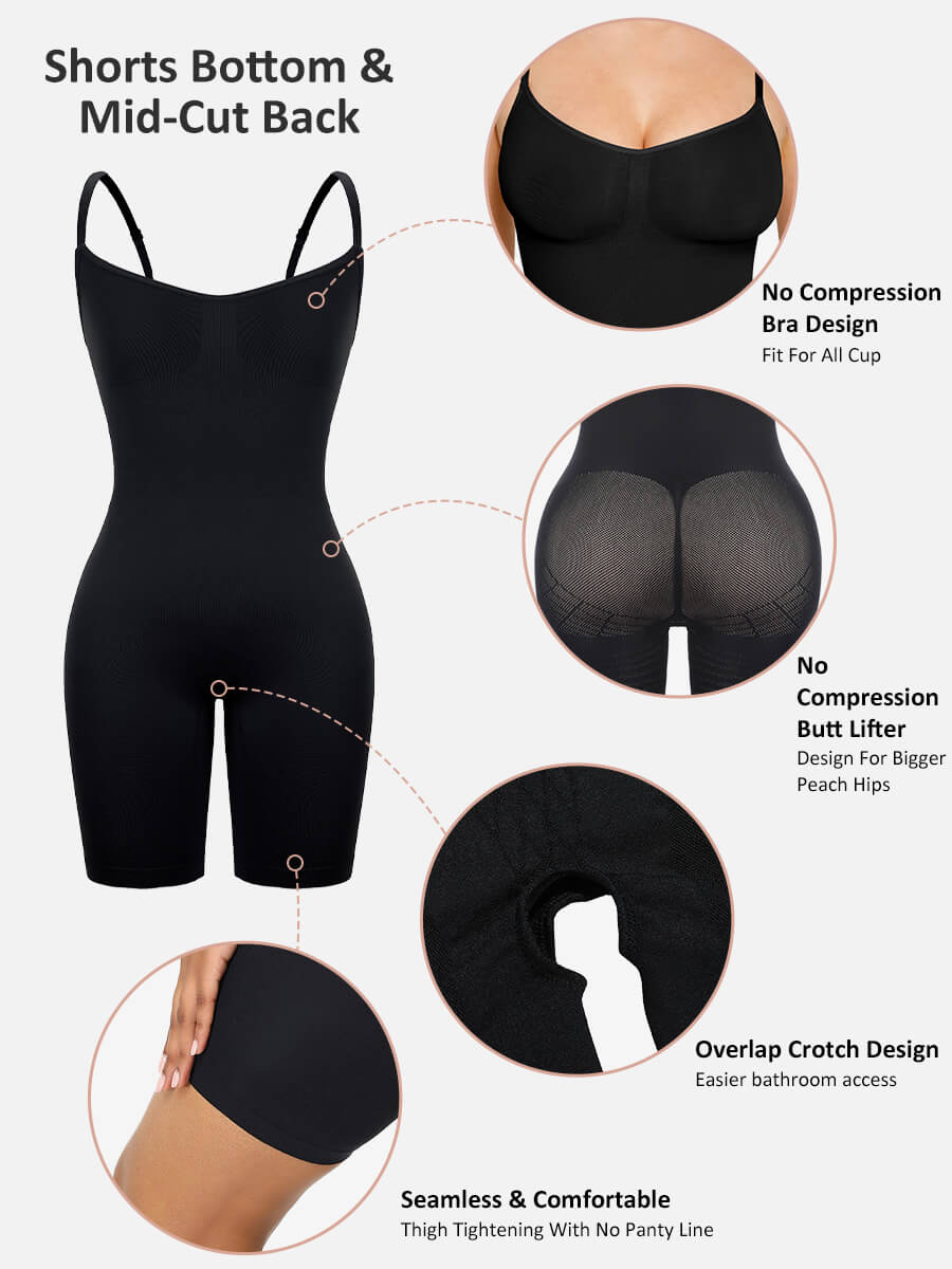 Shapevive All Day Every Day Tummy Control Slimming Bodysuit