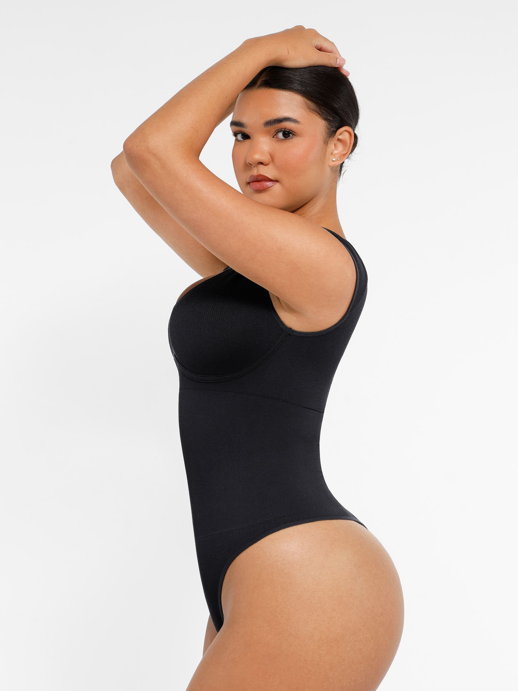 Shapevive Bodysuit Tummy Control Shapewear Body Shaper Jumpsuit Top Going Out Shirt
