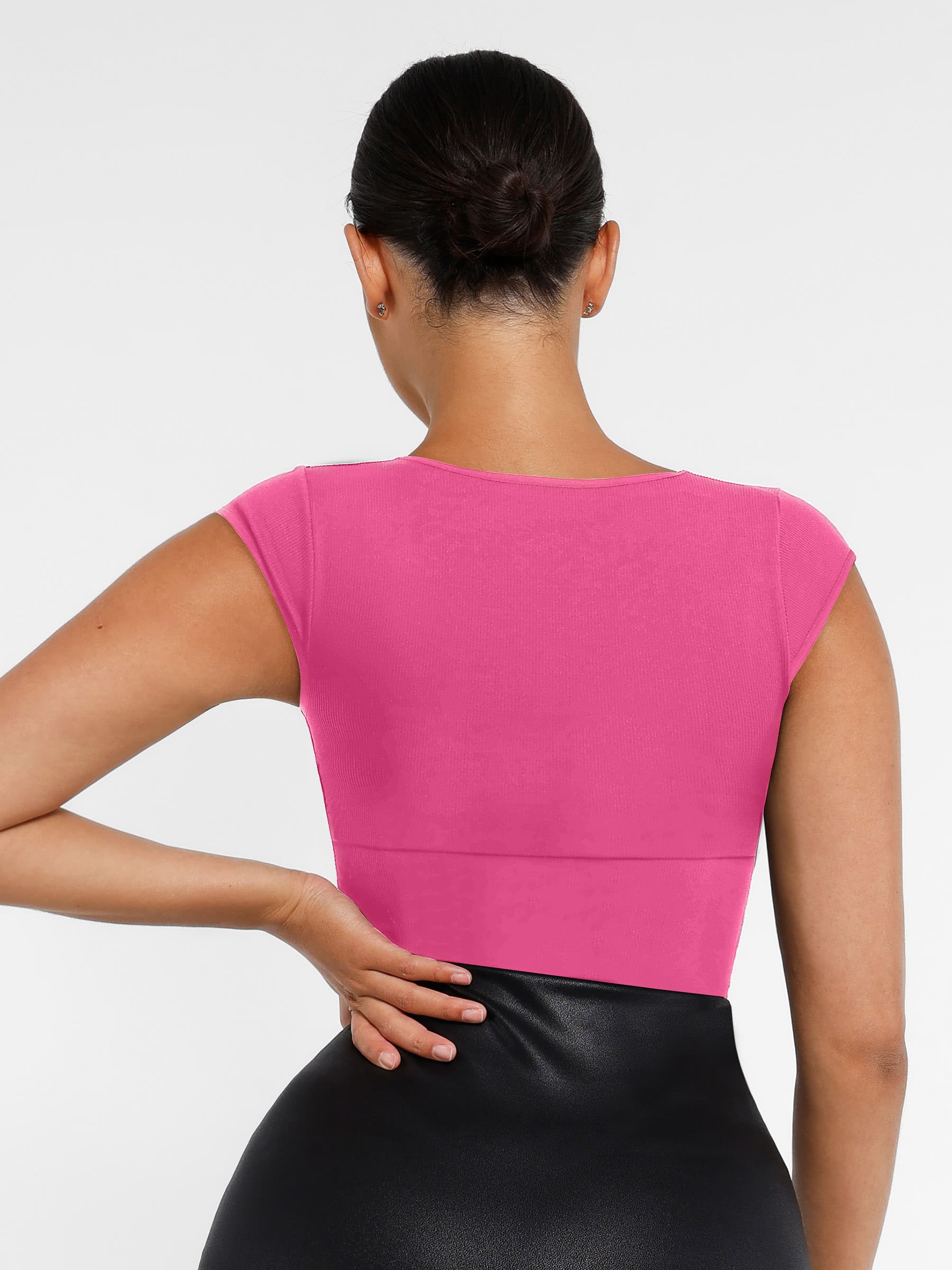 Shapevive Bodysuit Tummy Control Shapewear Body Shaper Jumpsuit Top Going Out Shirt