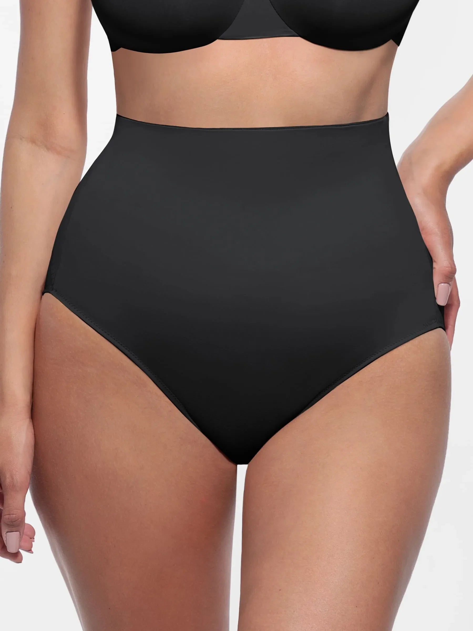 Shapevive Built-in Elastic Mid-Waist Shaping Panties