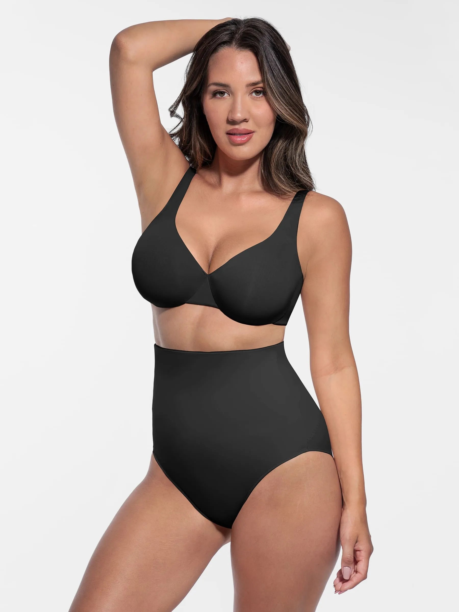 Shapevive Built-in Elastic Mid-Waist Shaping Panties