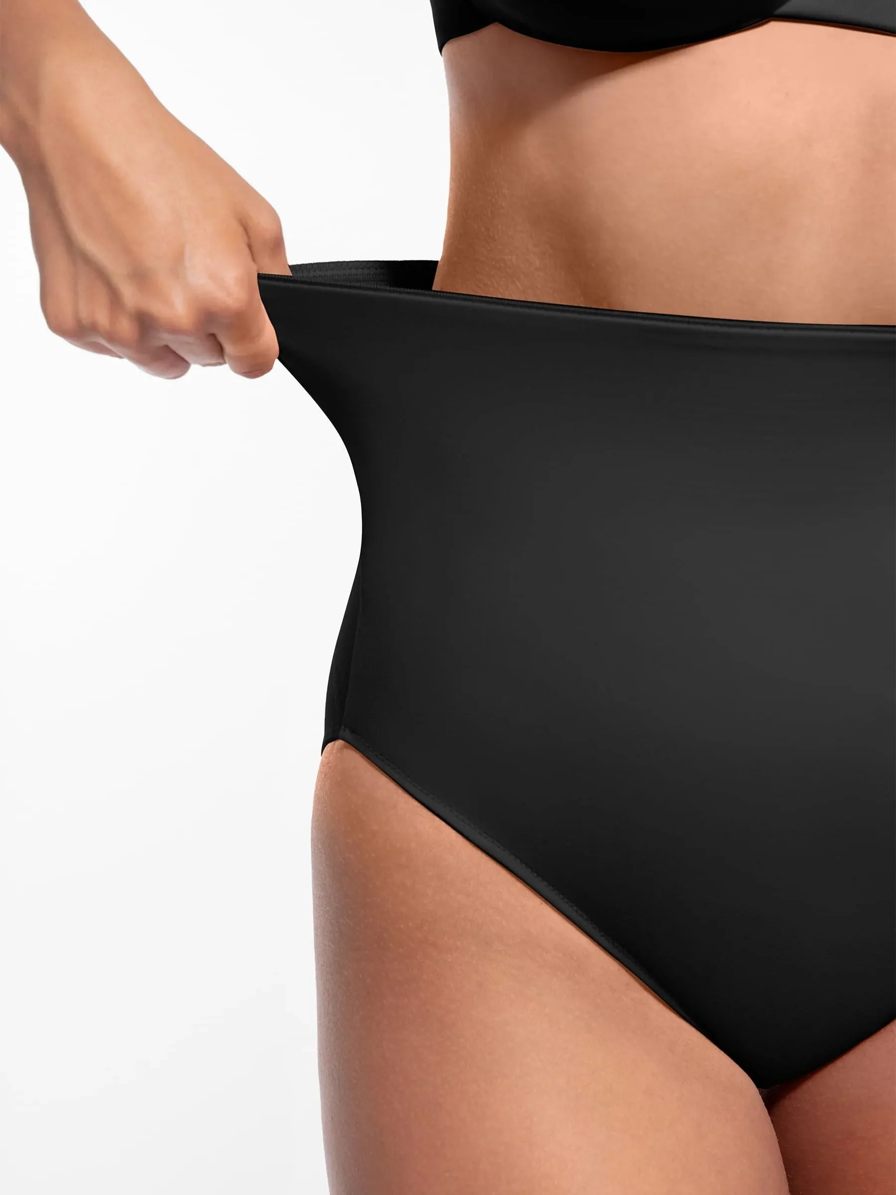 Shapevive Built-in Elastic Mid-Waist Shaping Panties