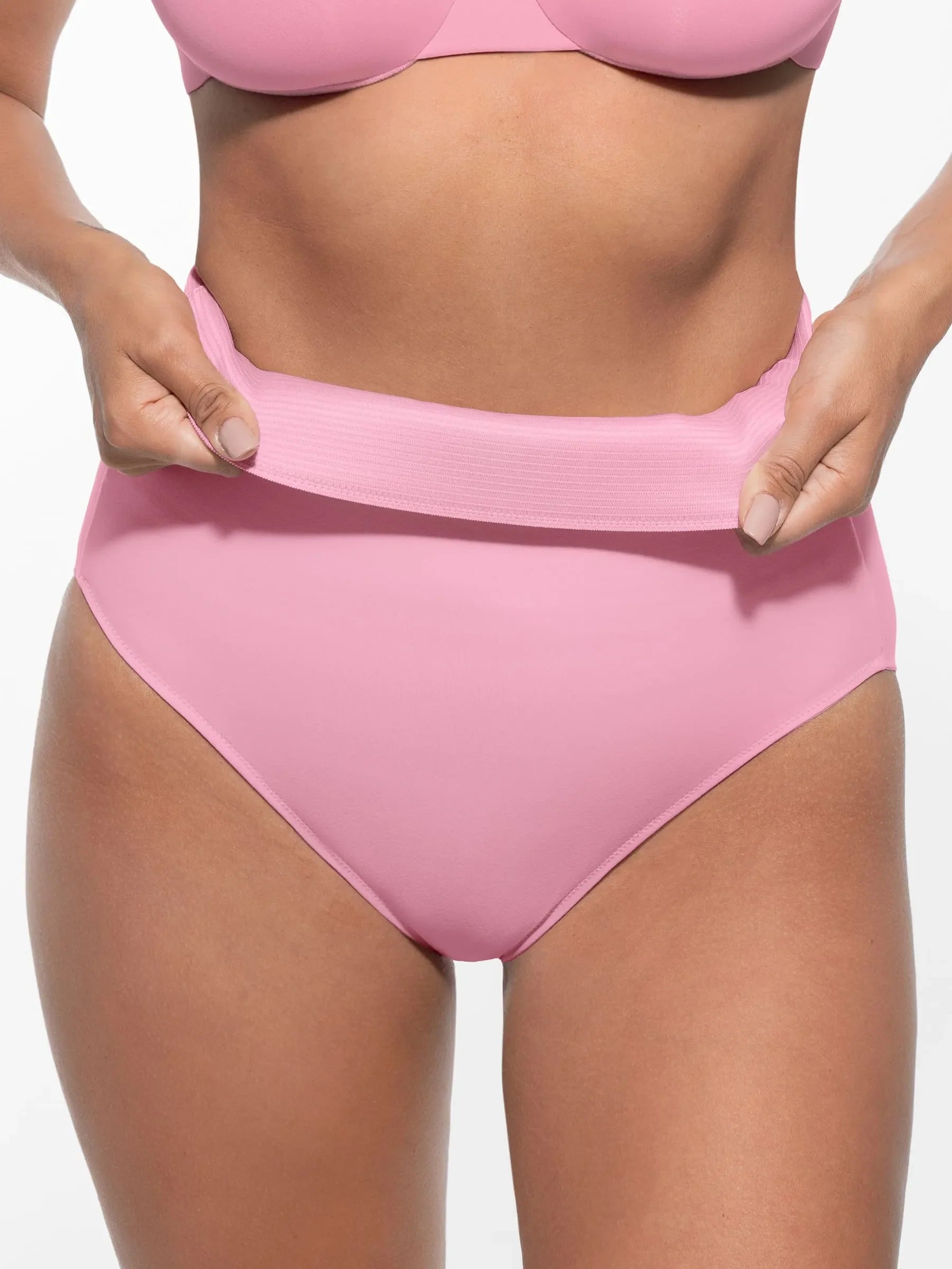 Shapevive Built-in Elastic Mid-Waist Shaping Panties