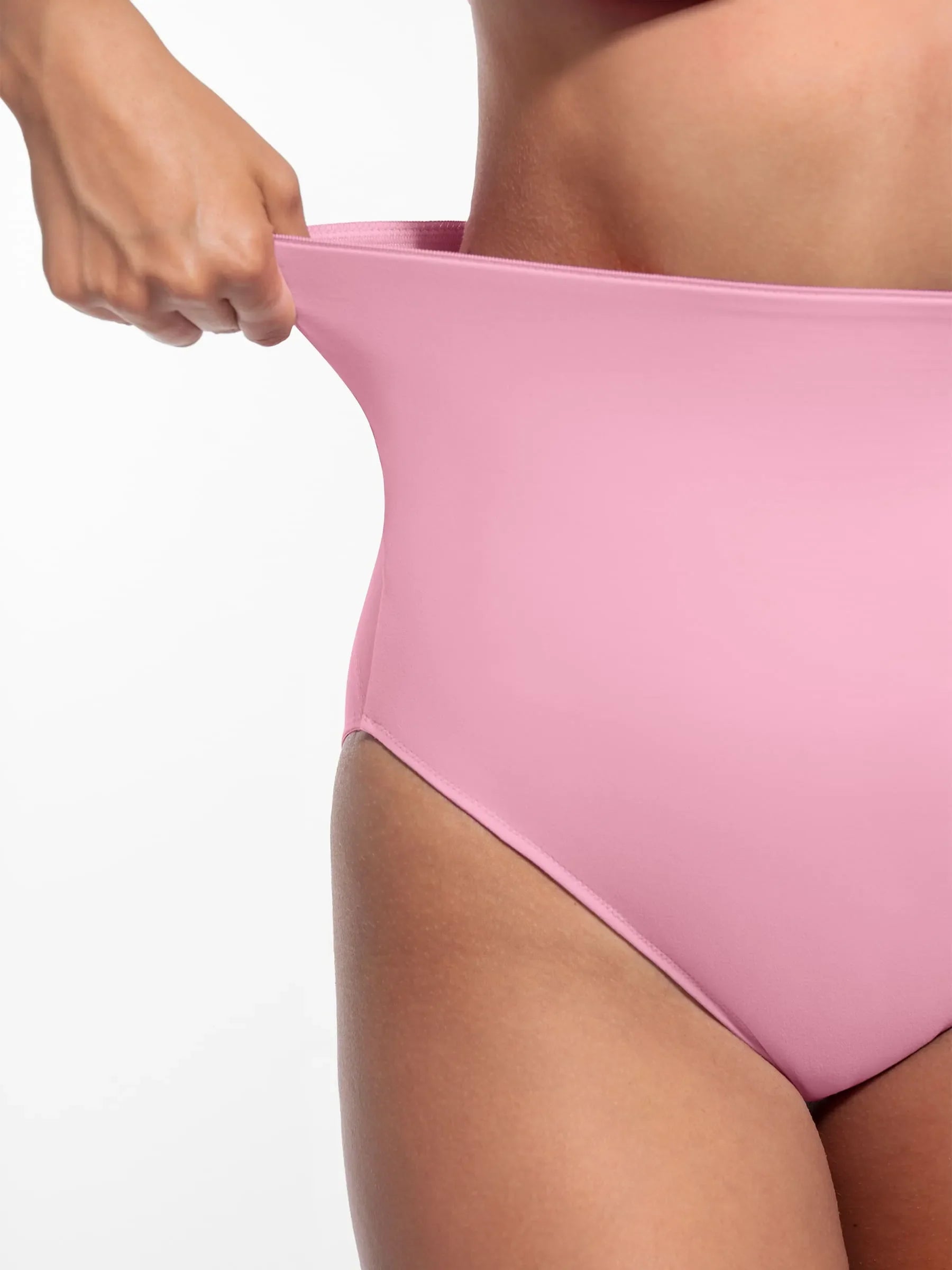 Shapevive Built-in Elastic Mid-Waist Shaping Panties
