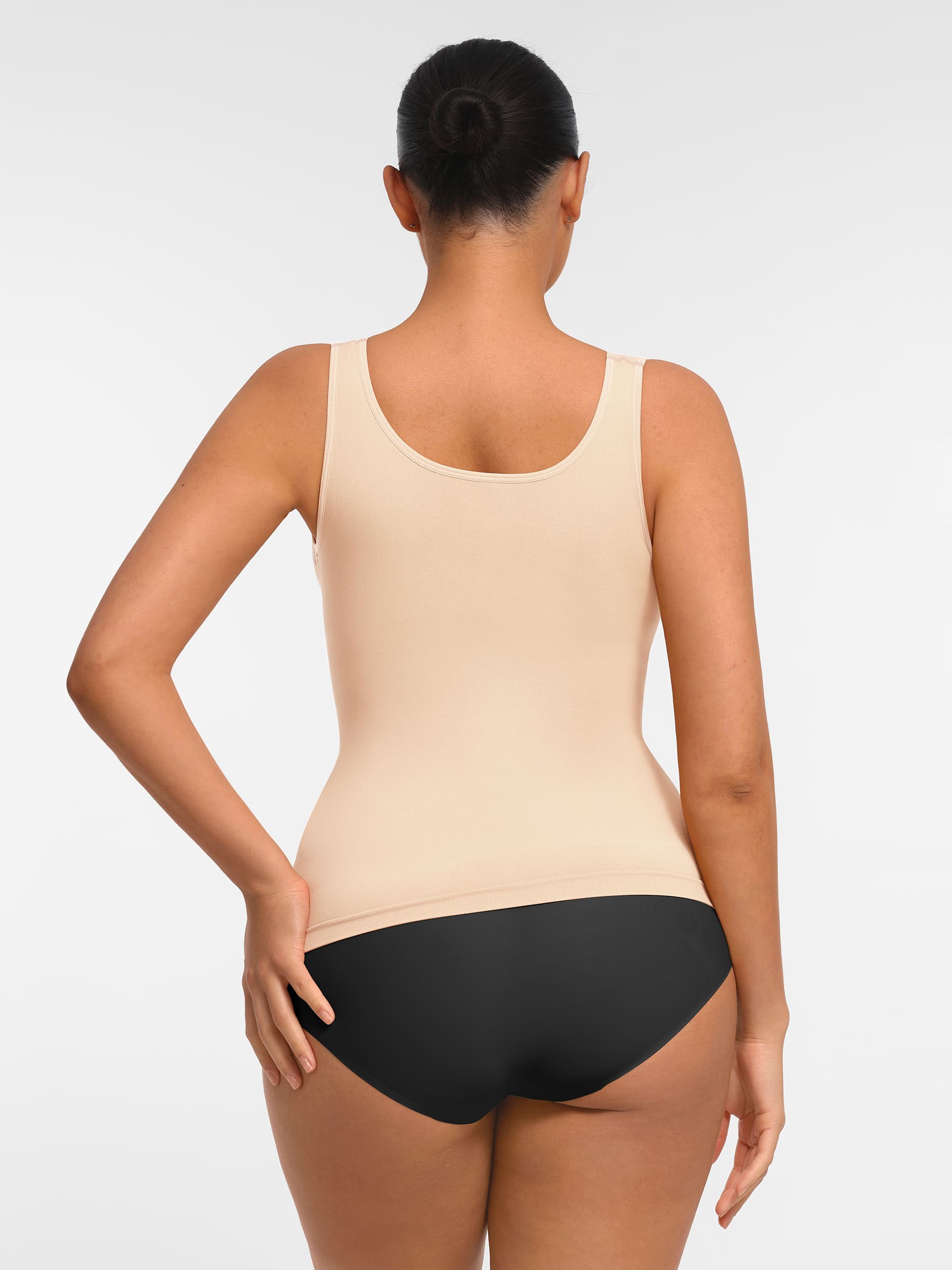 Shapevive Bust Support Waist and Abdomen Control Shape Wide Straps Tank Top