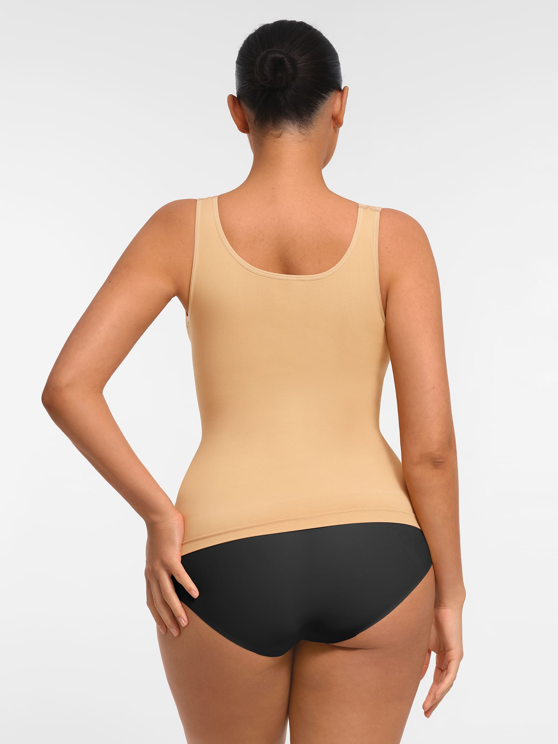 Shapevive Bust Support Waist and Abdomen Control Shape Wide Straps Tank Top