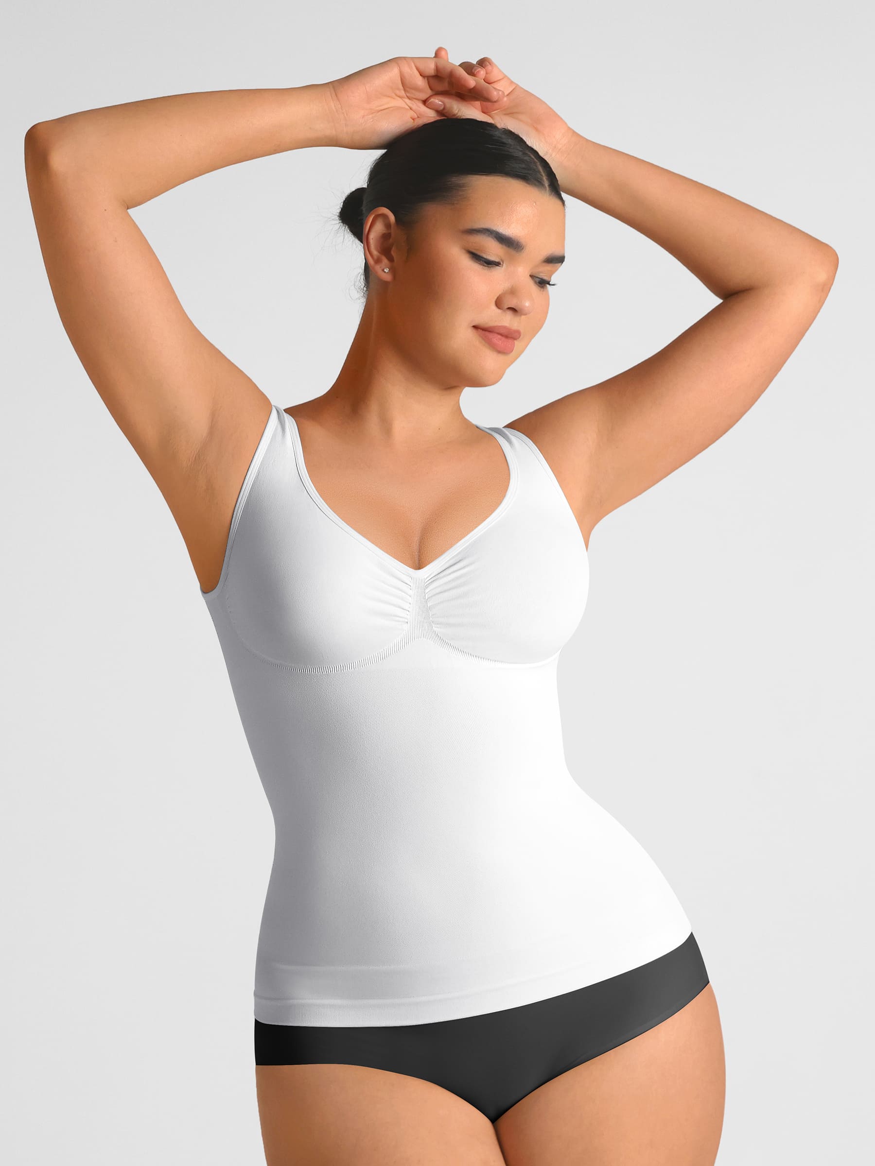 Shapevive Bust Support Waist and Abdomen Control Shape Wide Straps Tank Top