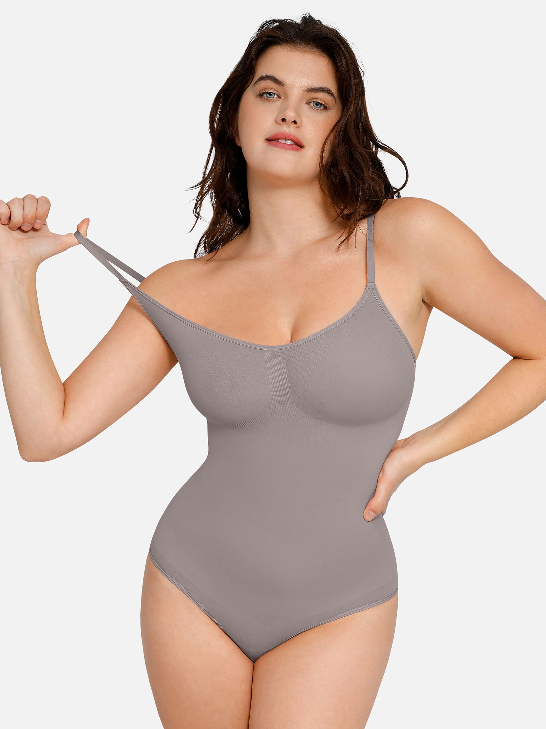 Shapevive Everyday Wear Seamless Thong Bodysuit