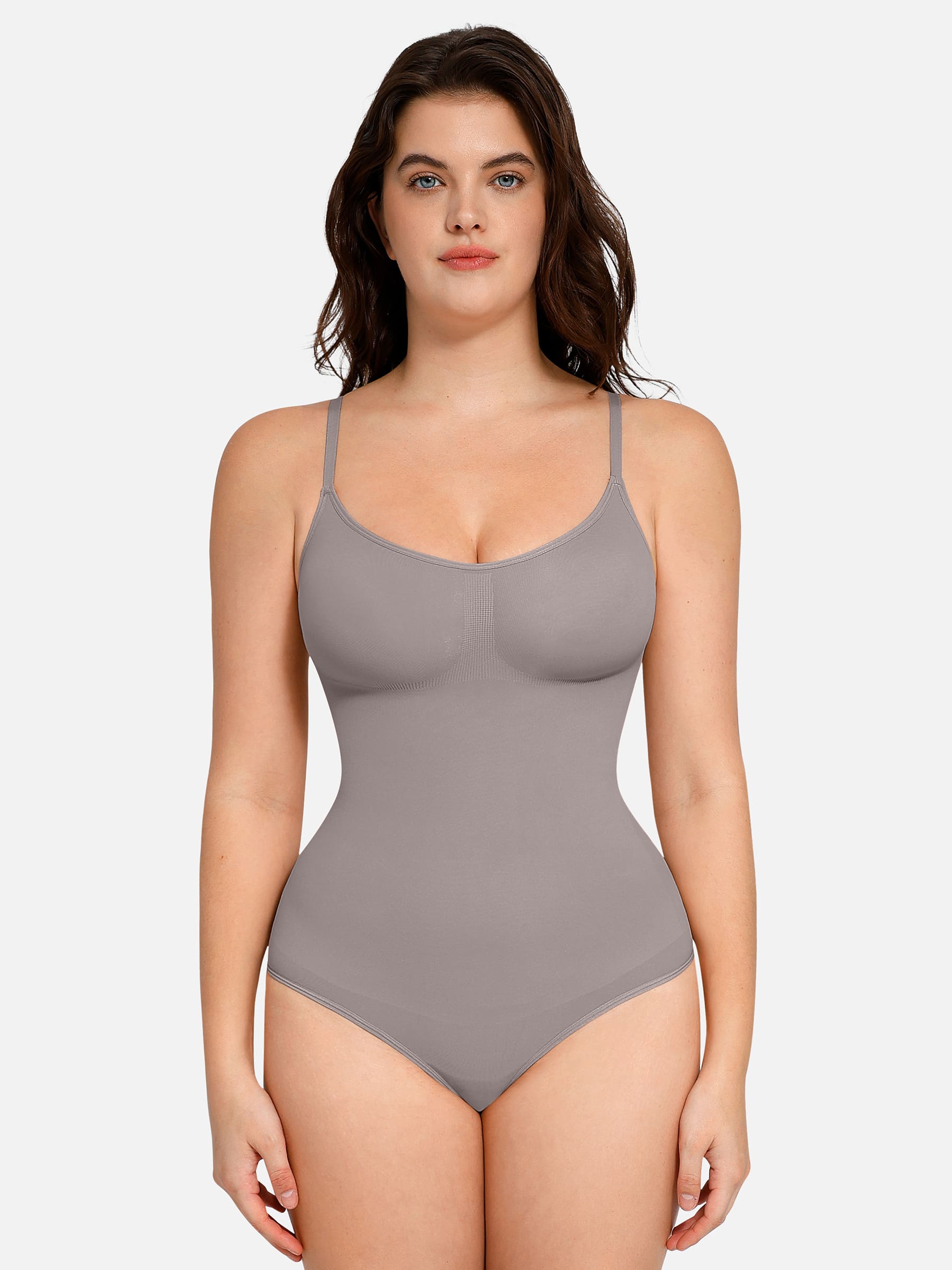 Shapevive Everyday Wear Seamless Thong Bodysuit