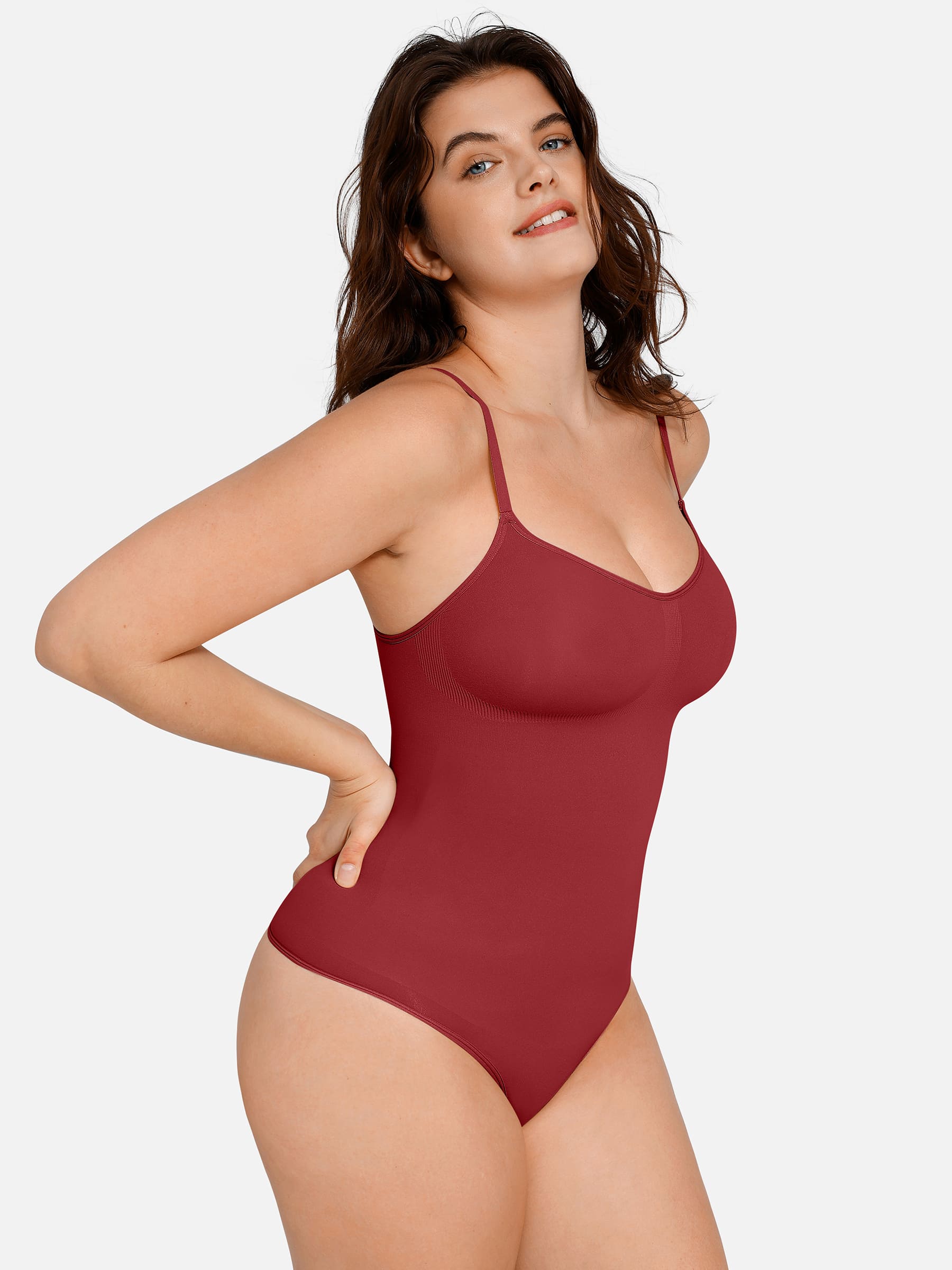 Shapevive Everyday Wear Seamless Thong Bodysuit