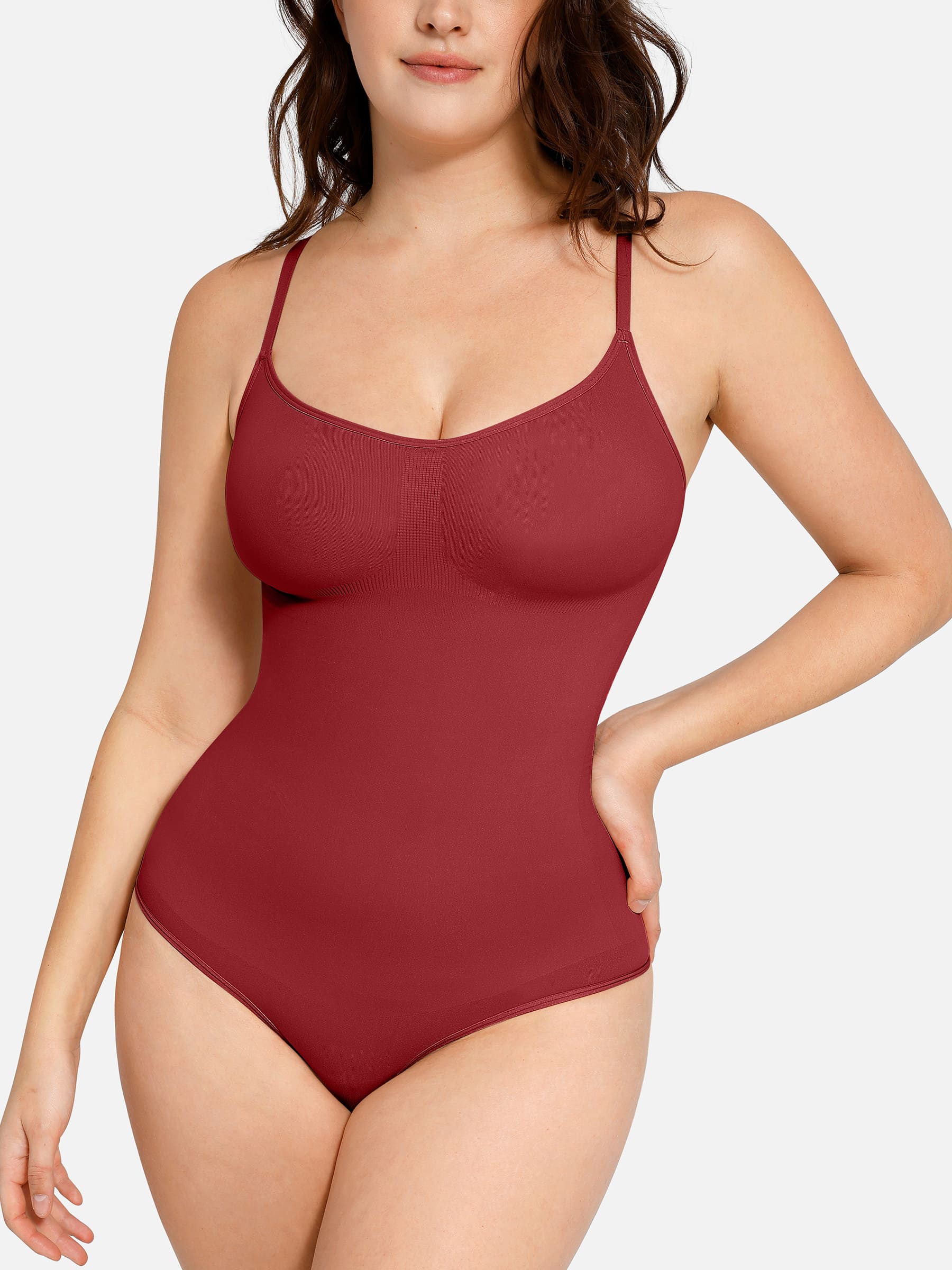 Shapevive Everyday Wear Seamless Thong Bodysuit