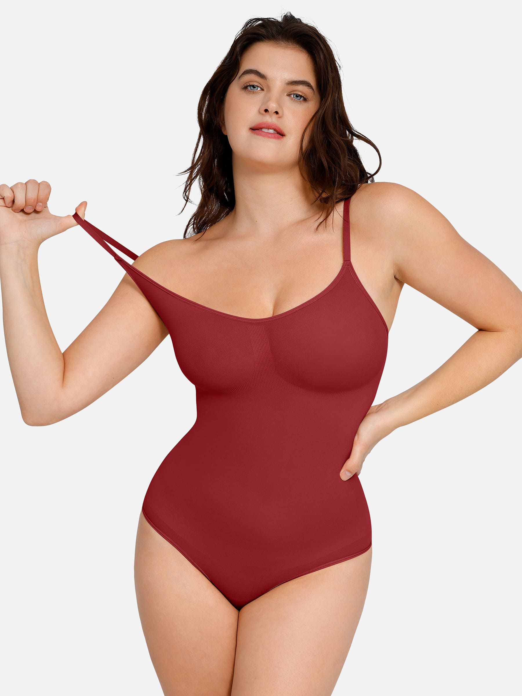 Shapevive Everyday Wear Seamless Thong Bodysuit