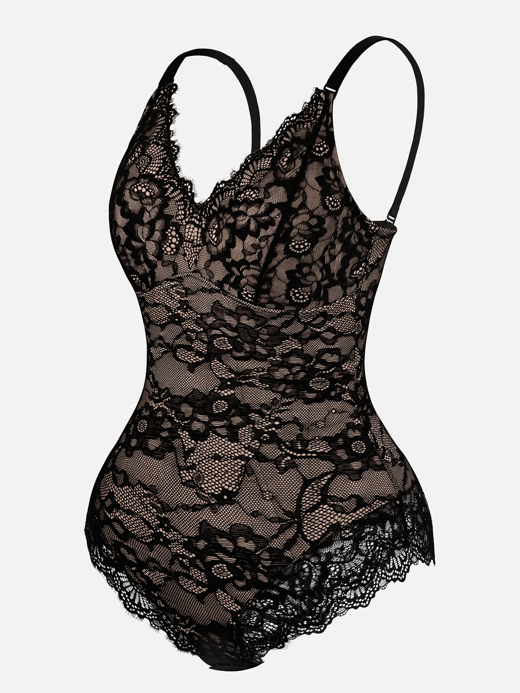 Shapevive Low-back Ultra-versatile Lace Bodysuit