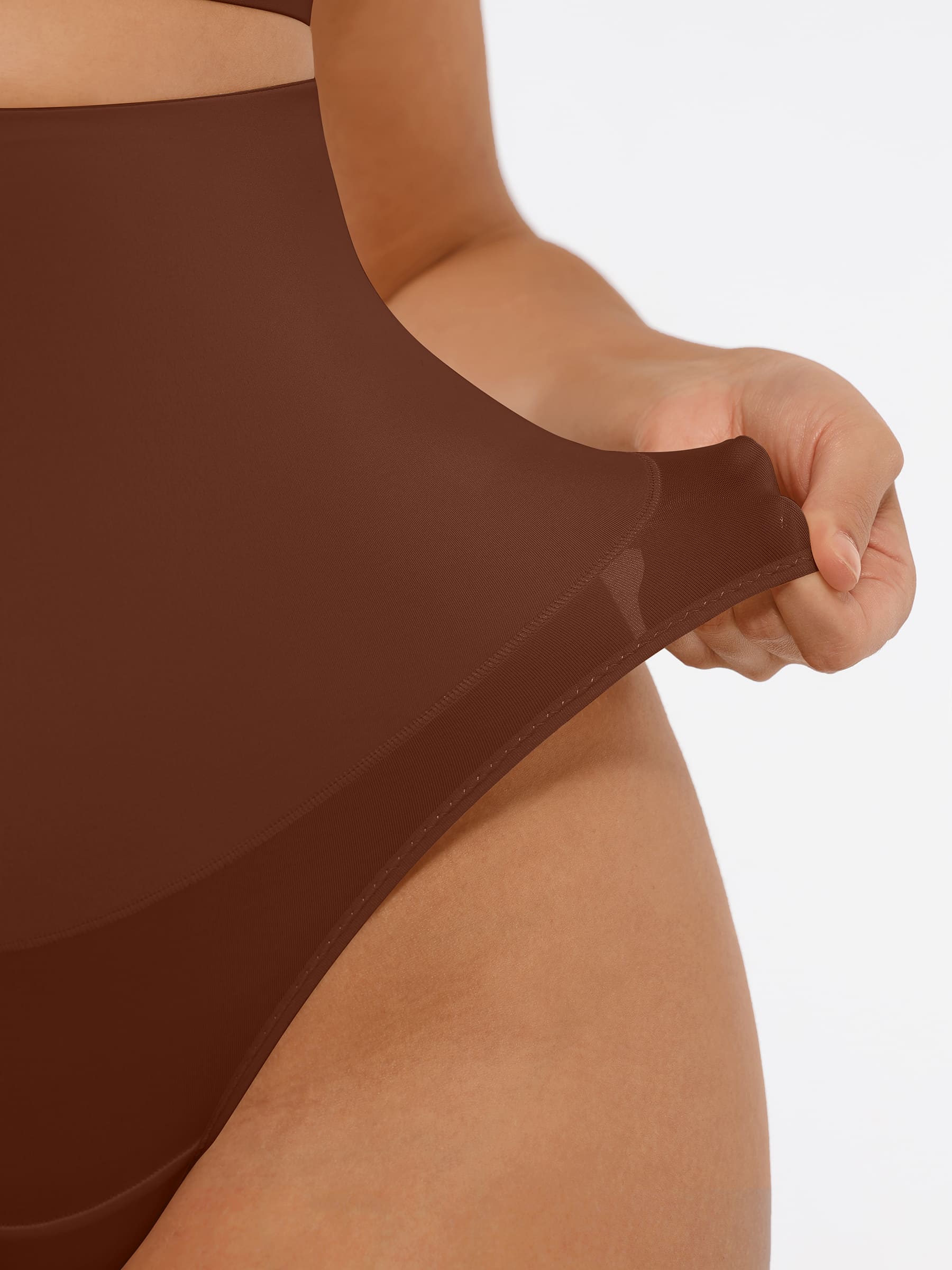 Shapevive Mid-Waisted Thong Tummy Control Shaper Panties