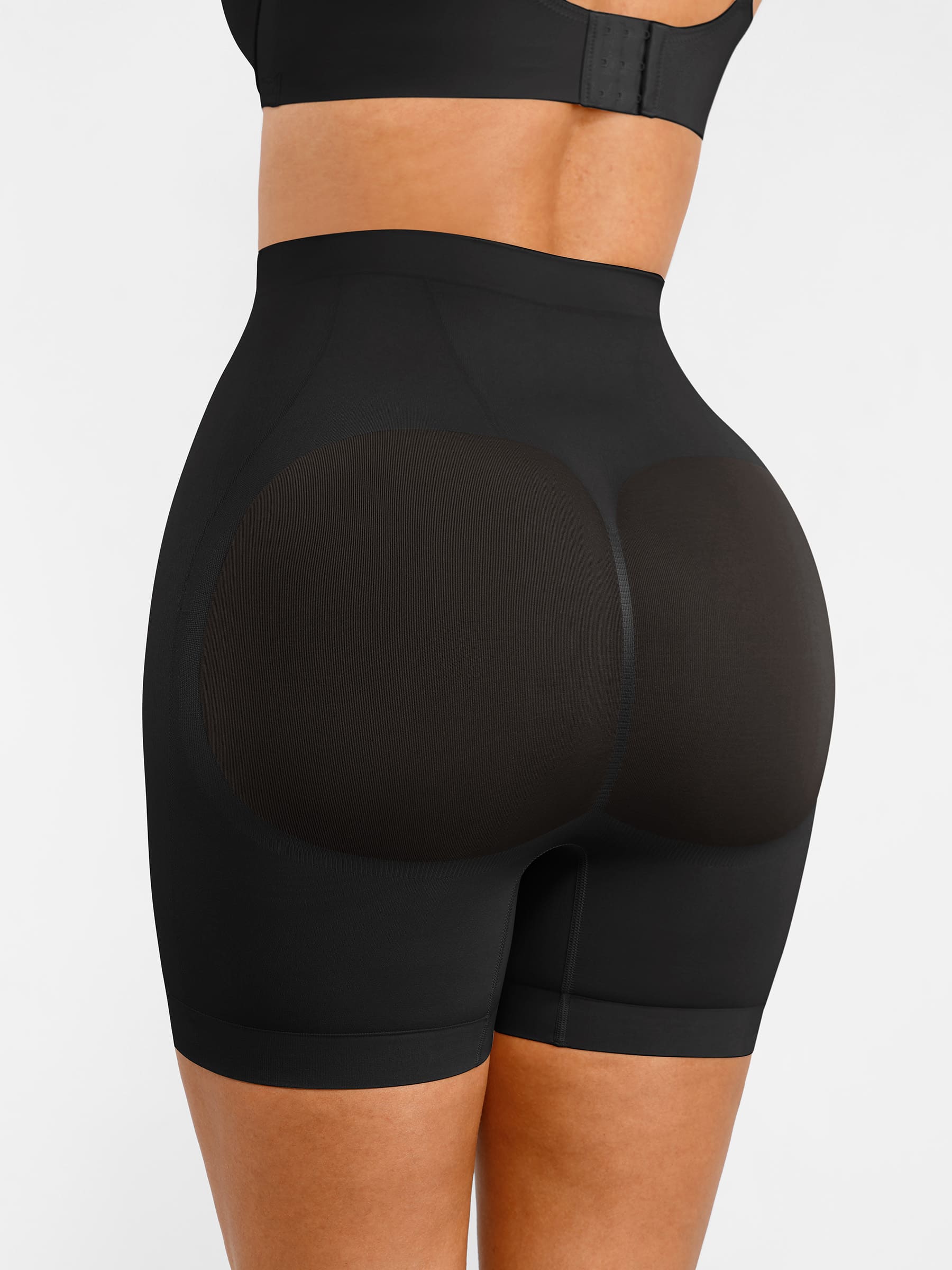 Shapevive Seamless Comfort Mid Waist Tummy Control Panties Shaping Shorts