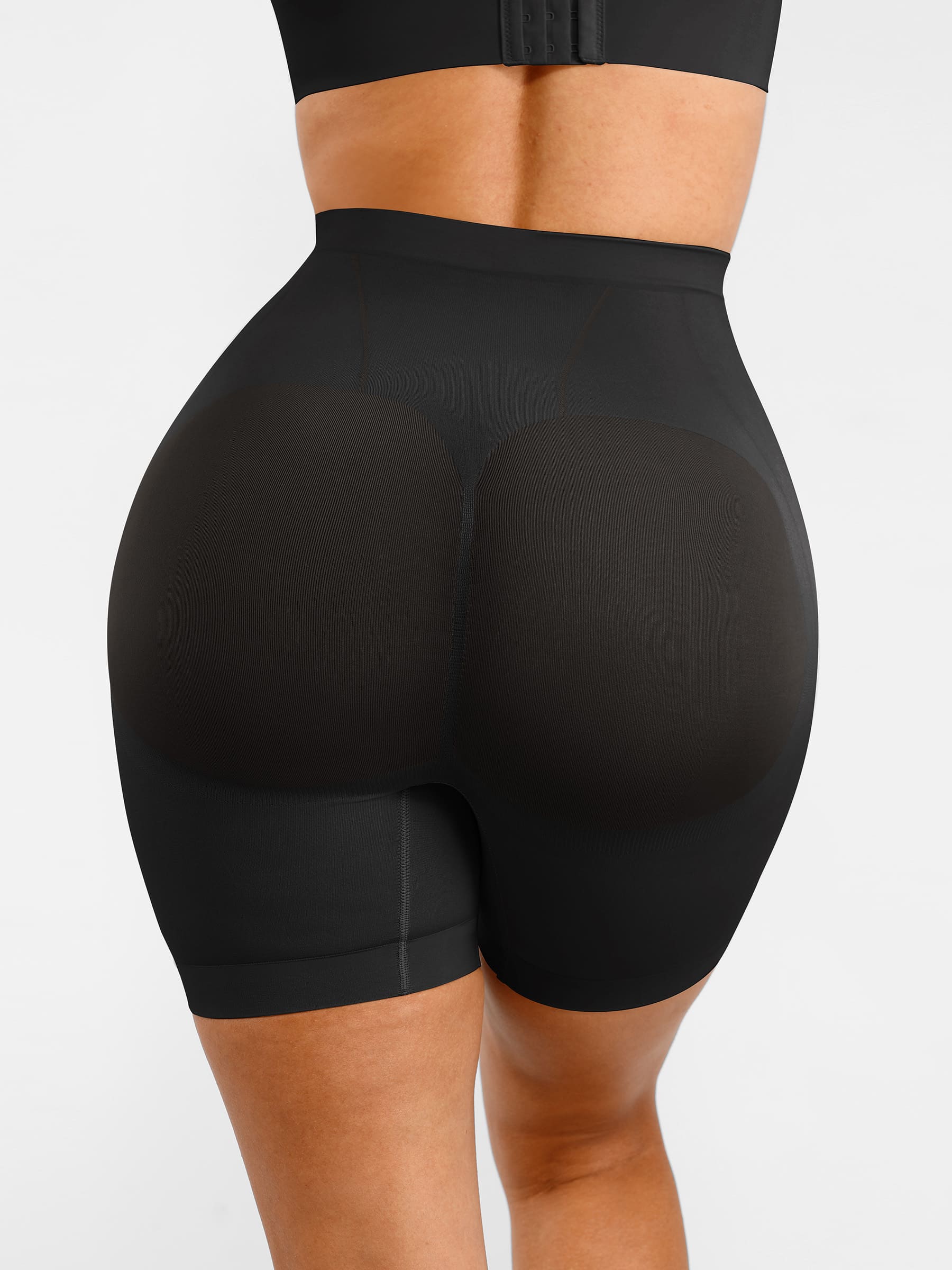 Shapevive Seamless Comfort Mid Waist Tummy Control Panties Shaping Shorts