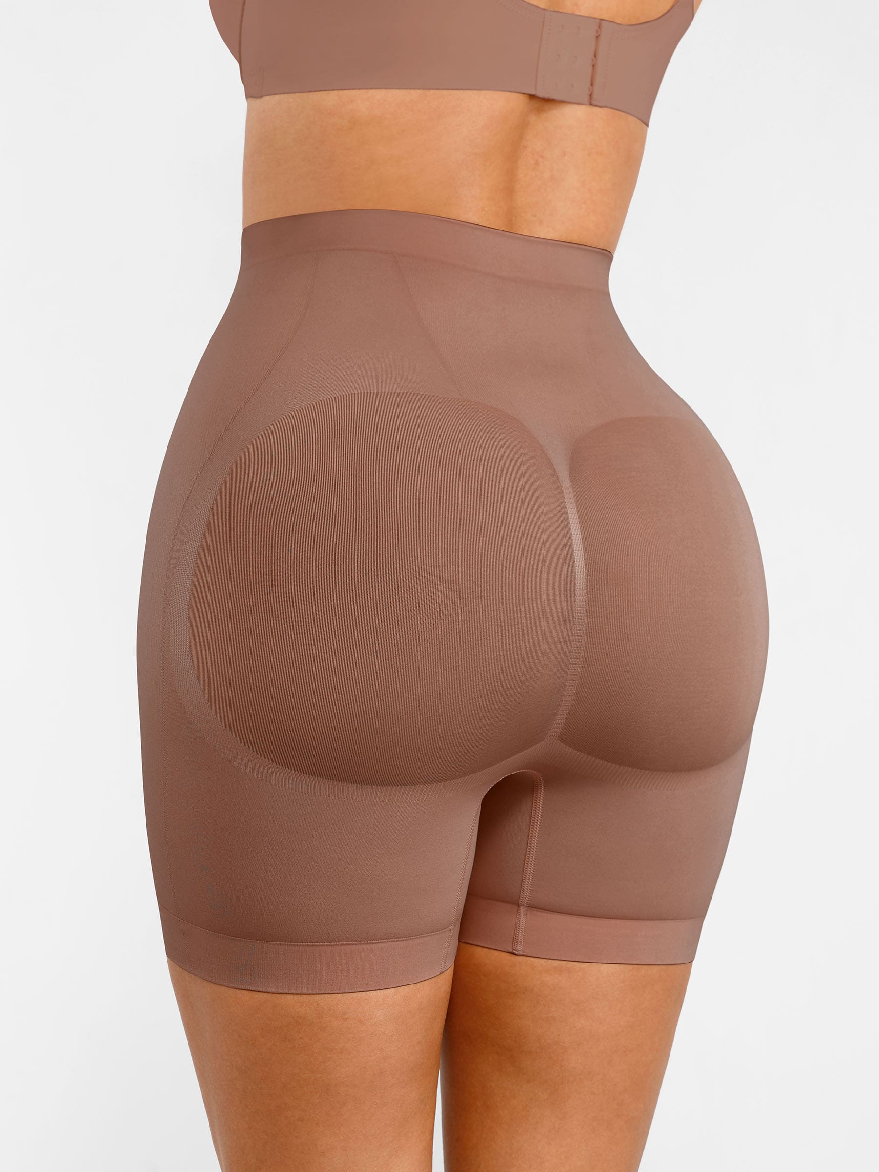 Shapevive Seamless Comfort Mid Waist Tummy Control Panties Shaping Shorts