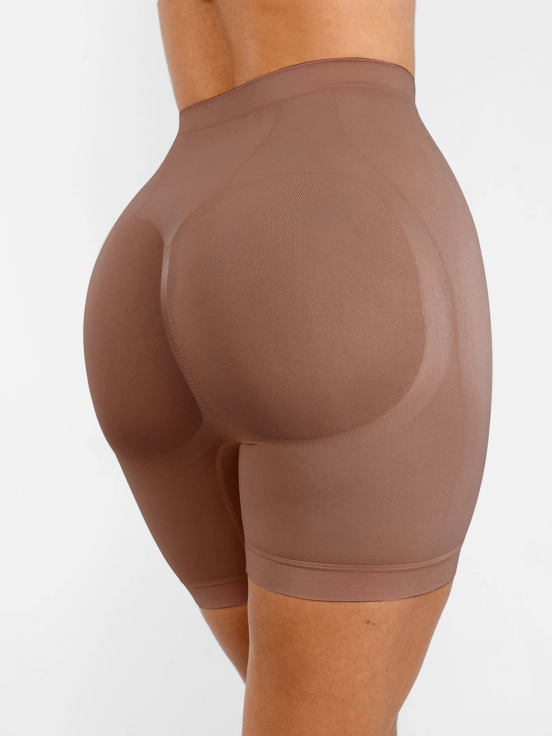 Shapevive Seamless Comfort Mid Waist Tummy Control Panties Shaping Shorts