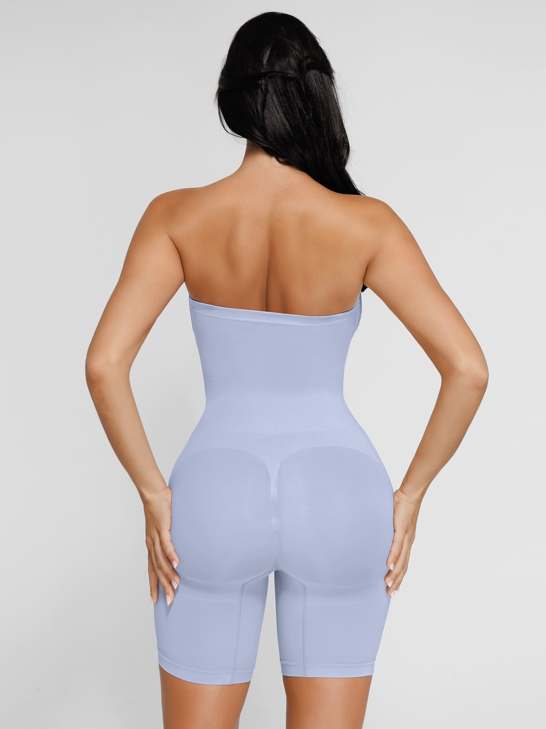 Shapevive Seamless Strapless Bodysuit with Removable Straps