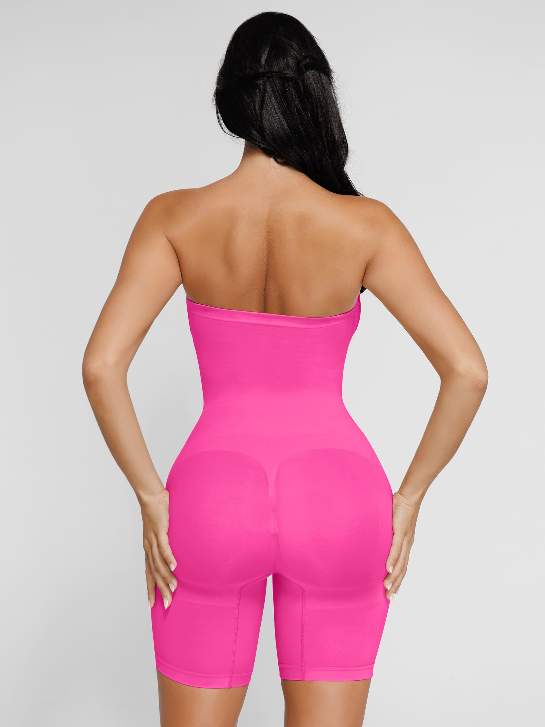 Shapevive Seamless Strapless Bodysuit with Removable Straps