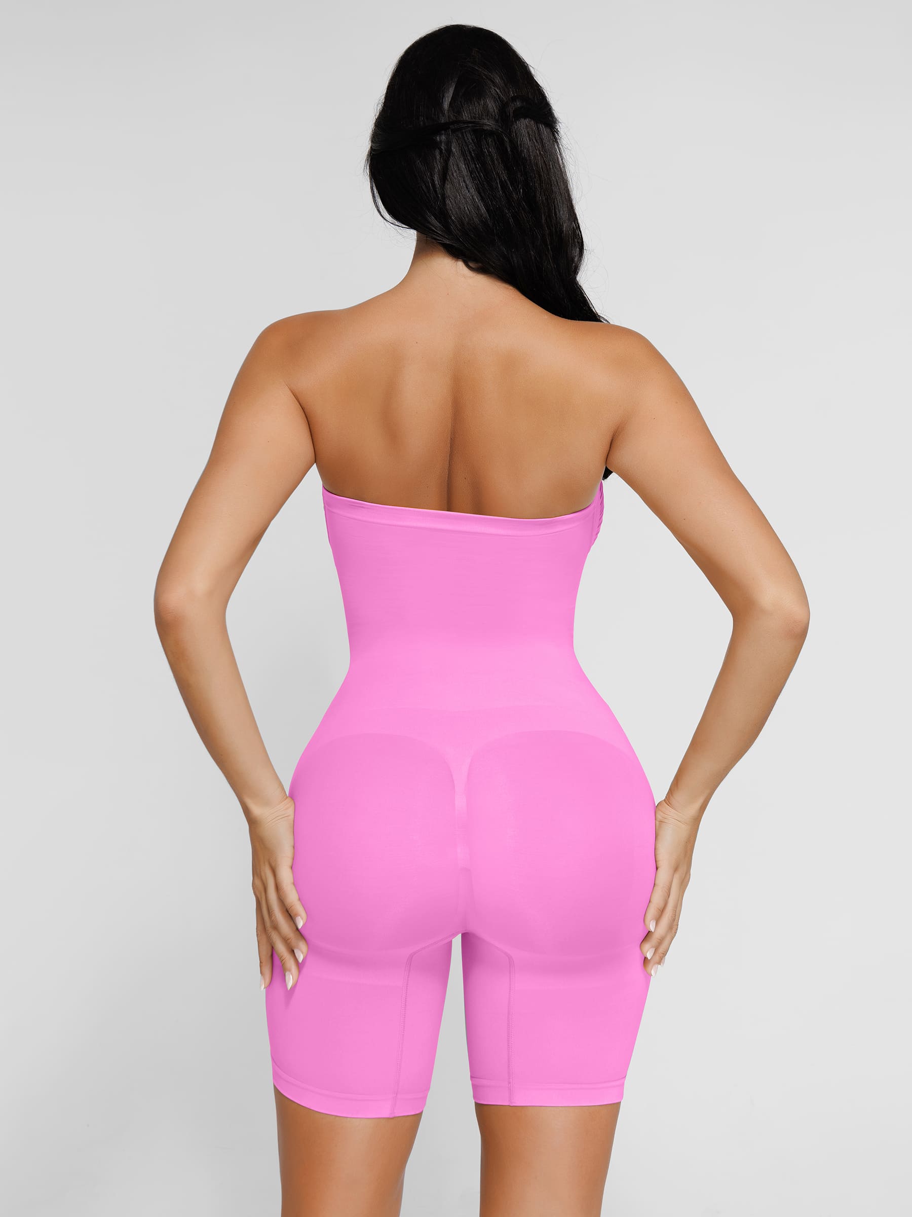 Shapevive Seamless Strapless Bodysuit with Removable Straps
