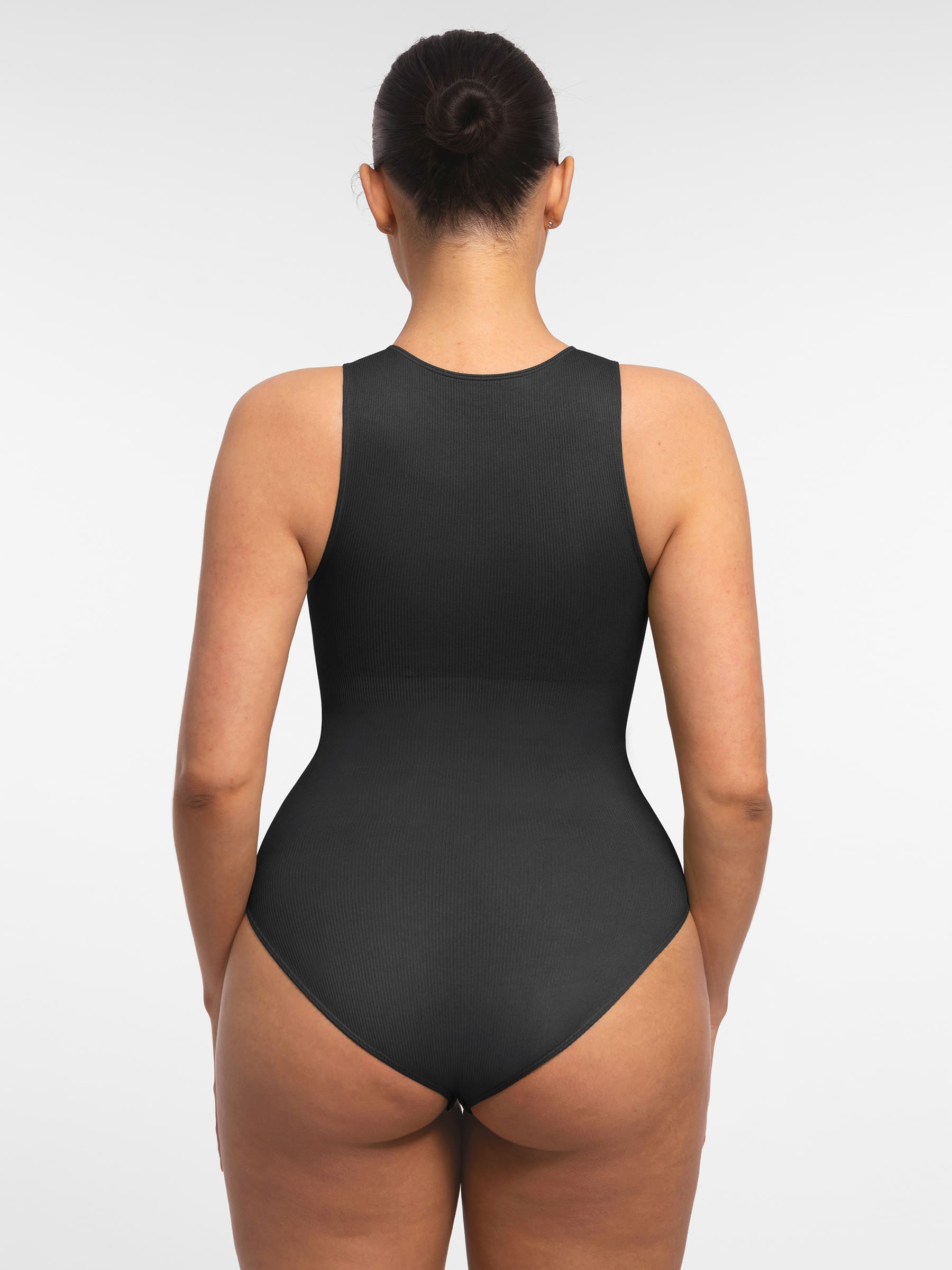 Shapevive Seamless Tummy Control Invisible Zipper Shaping Bodysuit