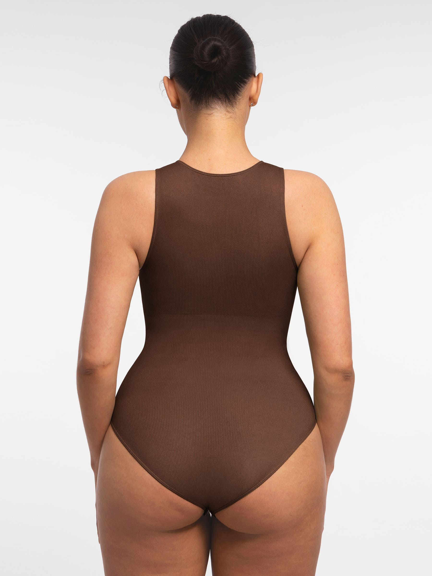 Shapevive Seamless Tummy Control Invisible Zipper Shaping Bodysuit