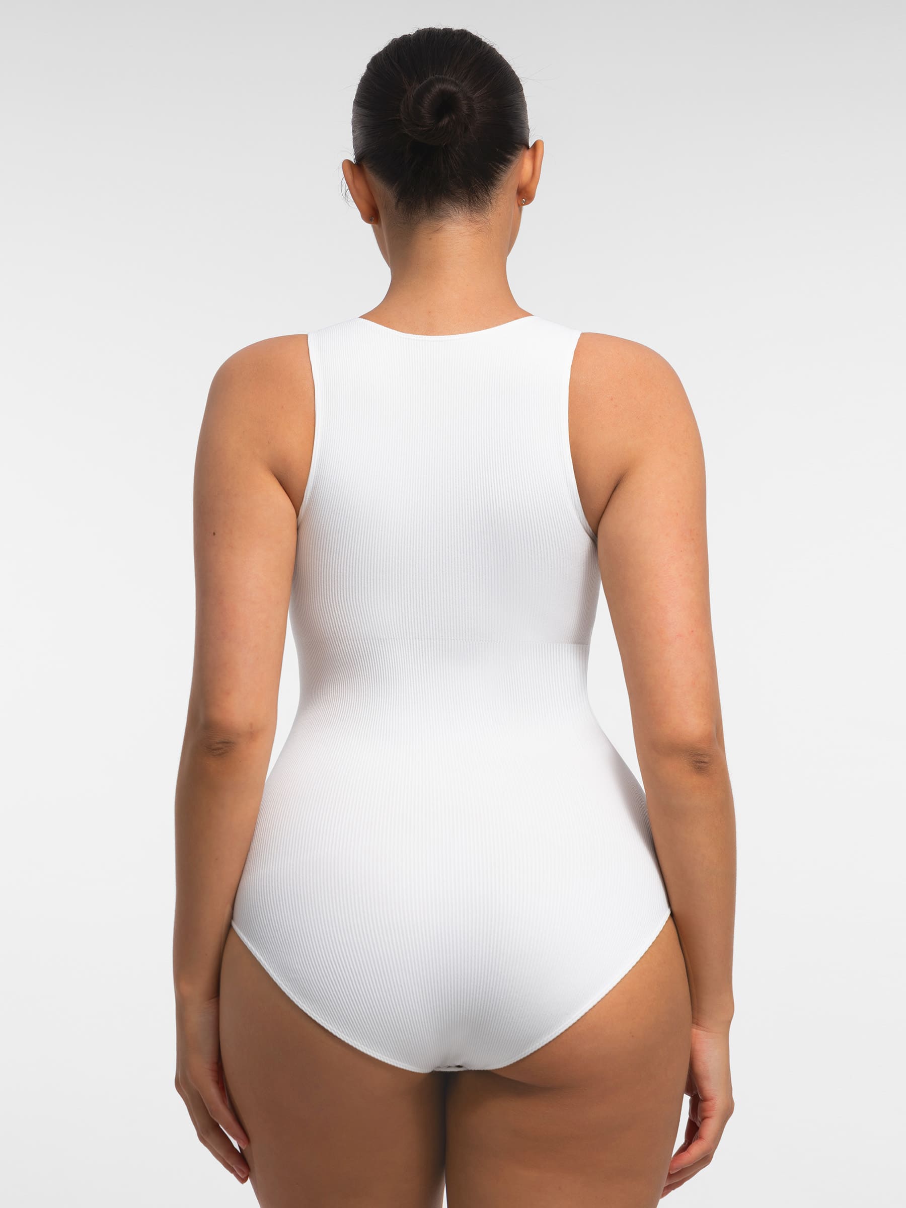 Shapevive Seamless Tummy Control Invisible Zipper Shaping Bodysuit