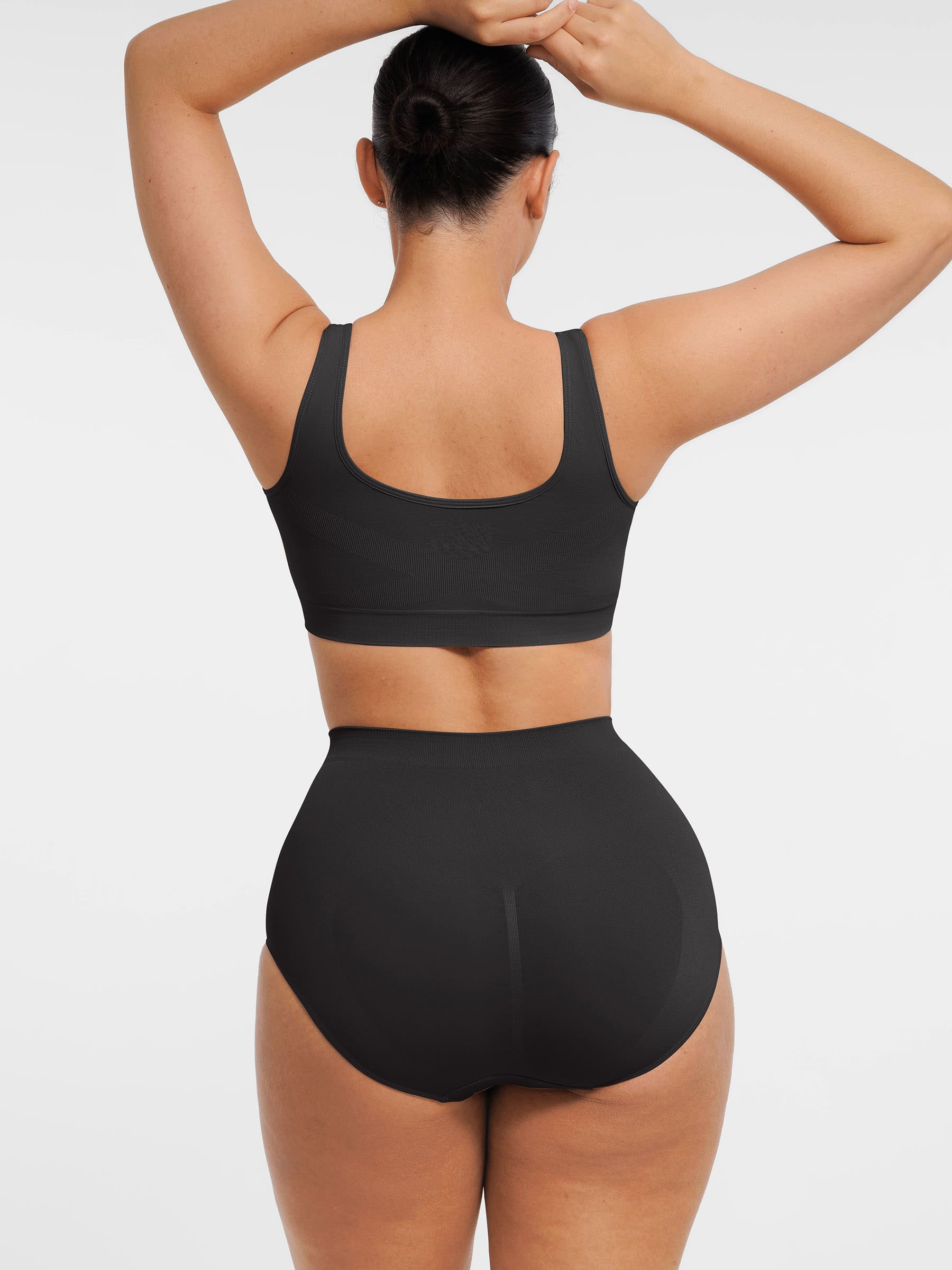 Shapevive Seamless Wide Straps Bra & Seamless Tummy Control Brief Set