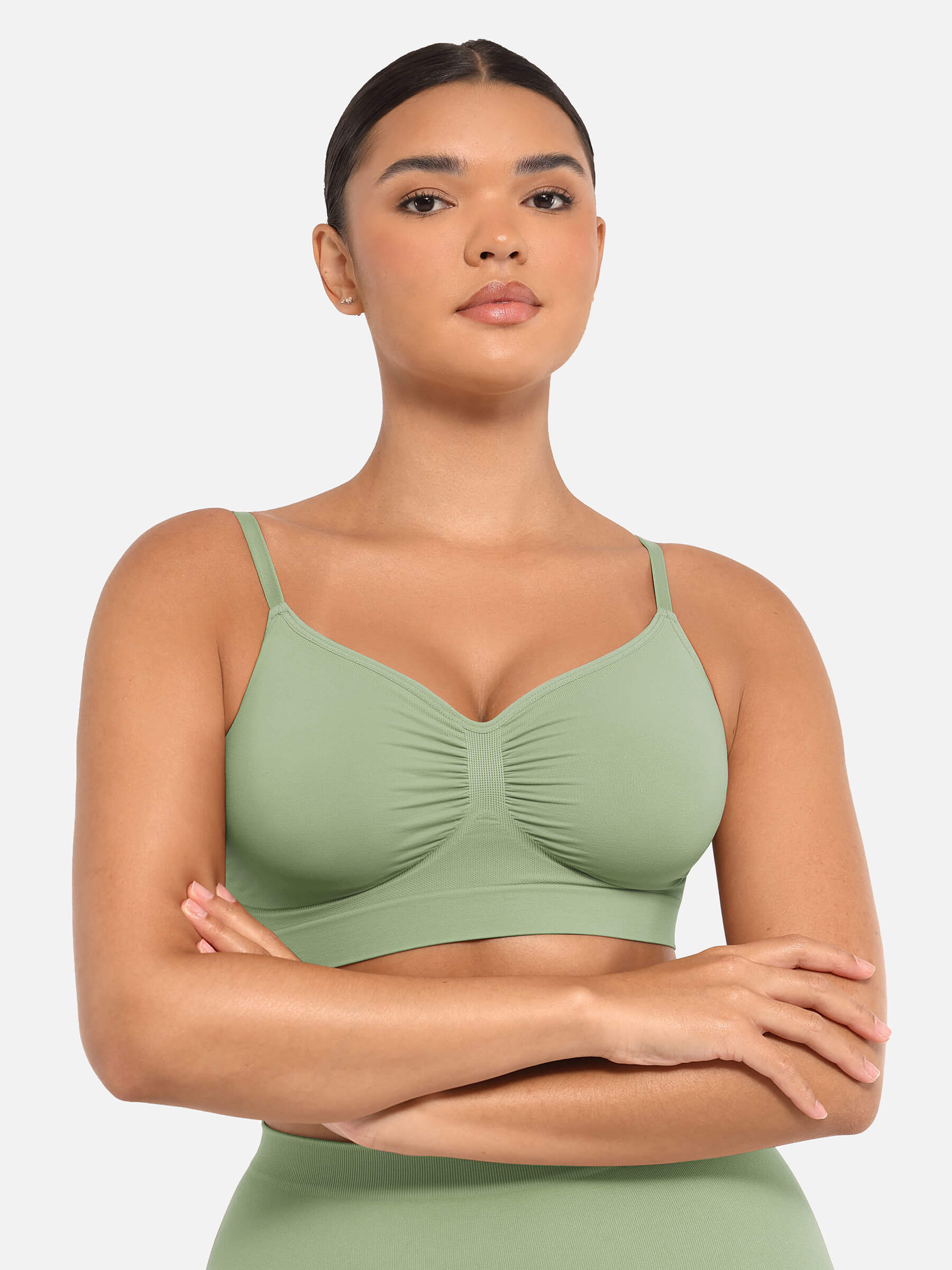 Shapevive Wireless Bra & Seamless Tummy Control Brief Set