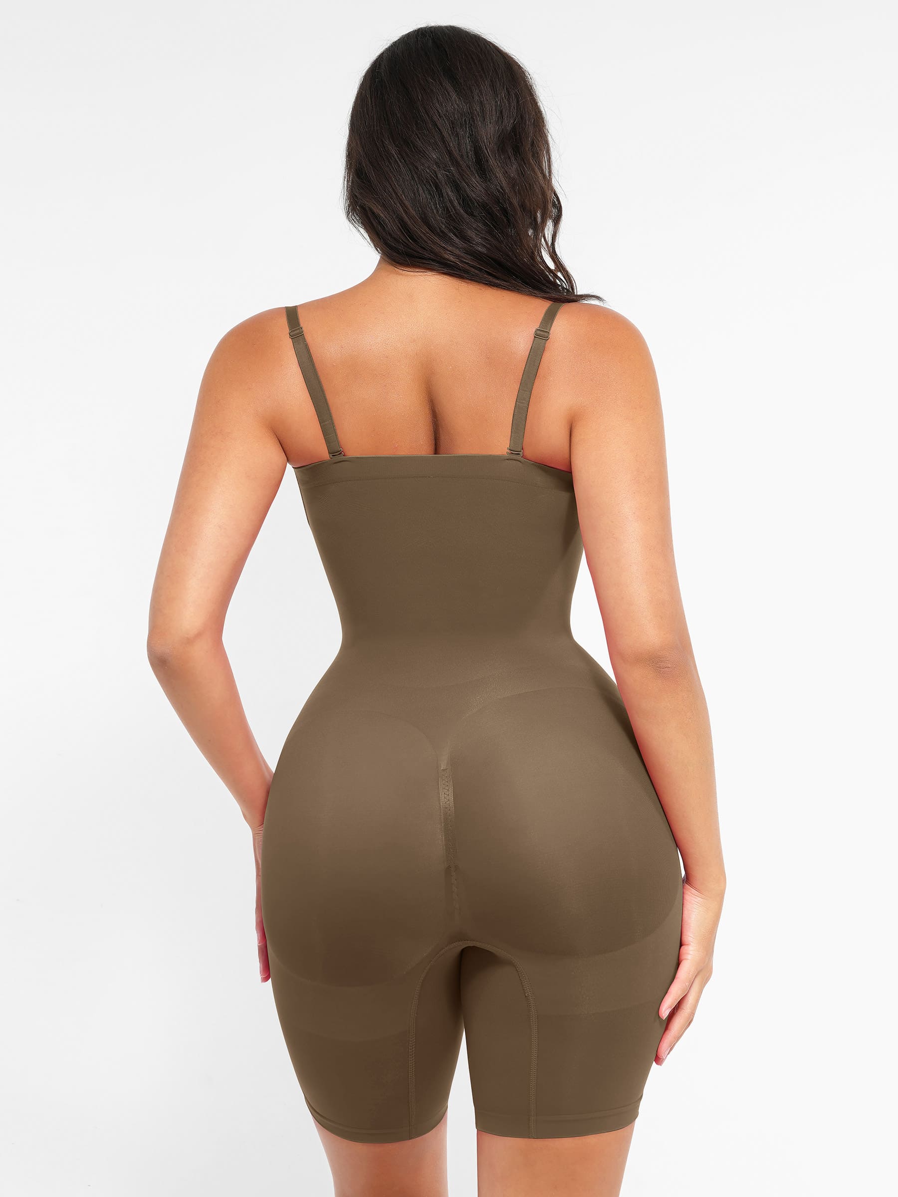 Shapevive Strapless Seamless Bodysuit with Removable Straps